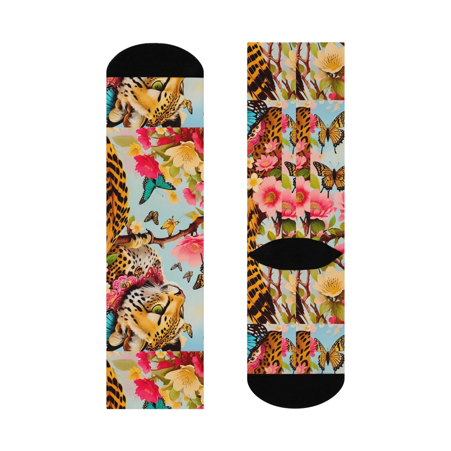 The Fierce Feline Socks