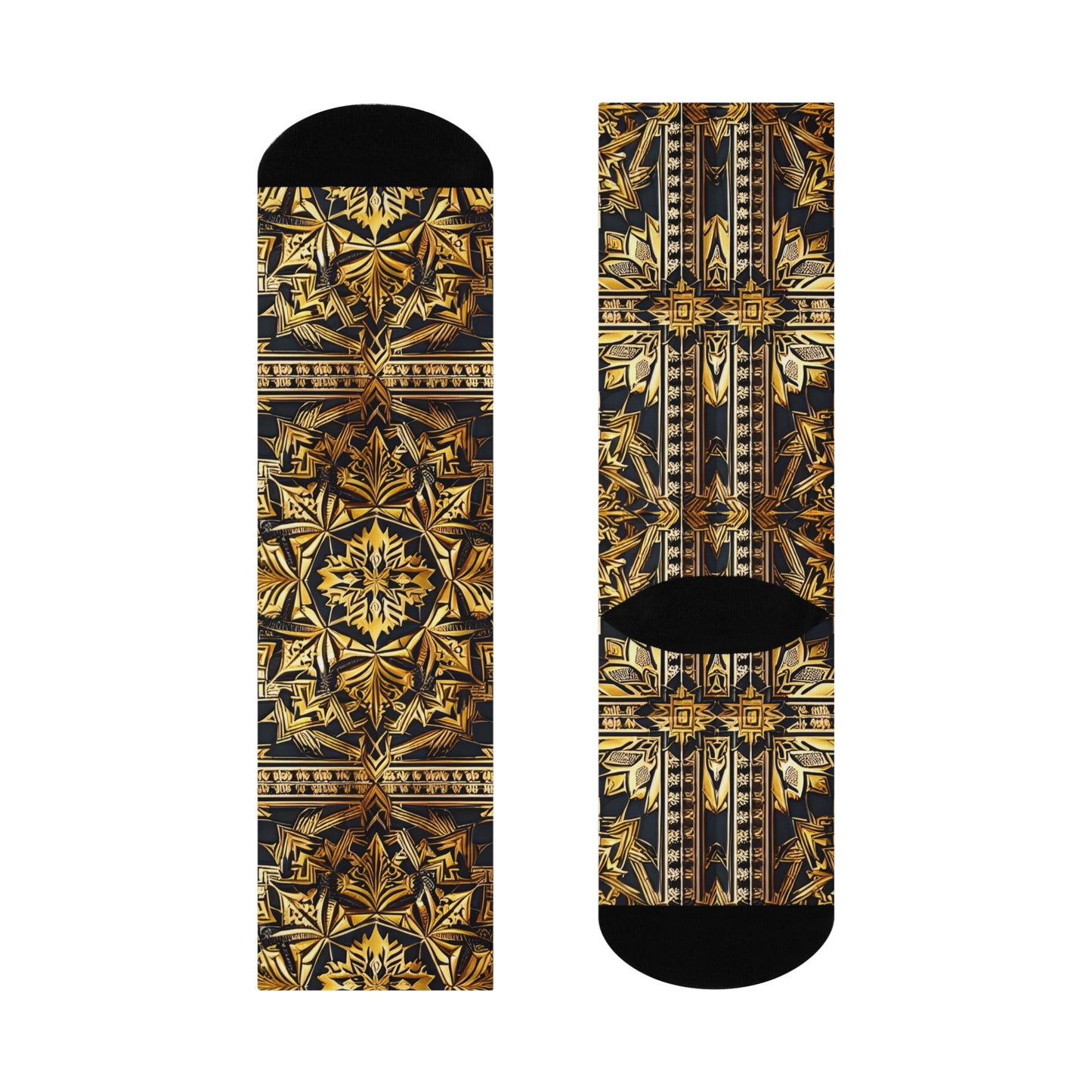 The Golden Seal Socks