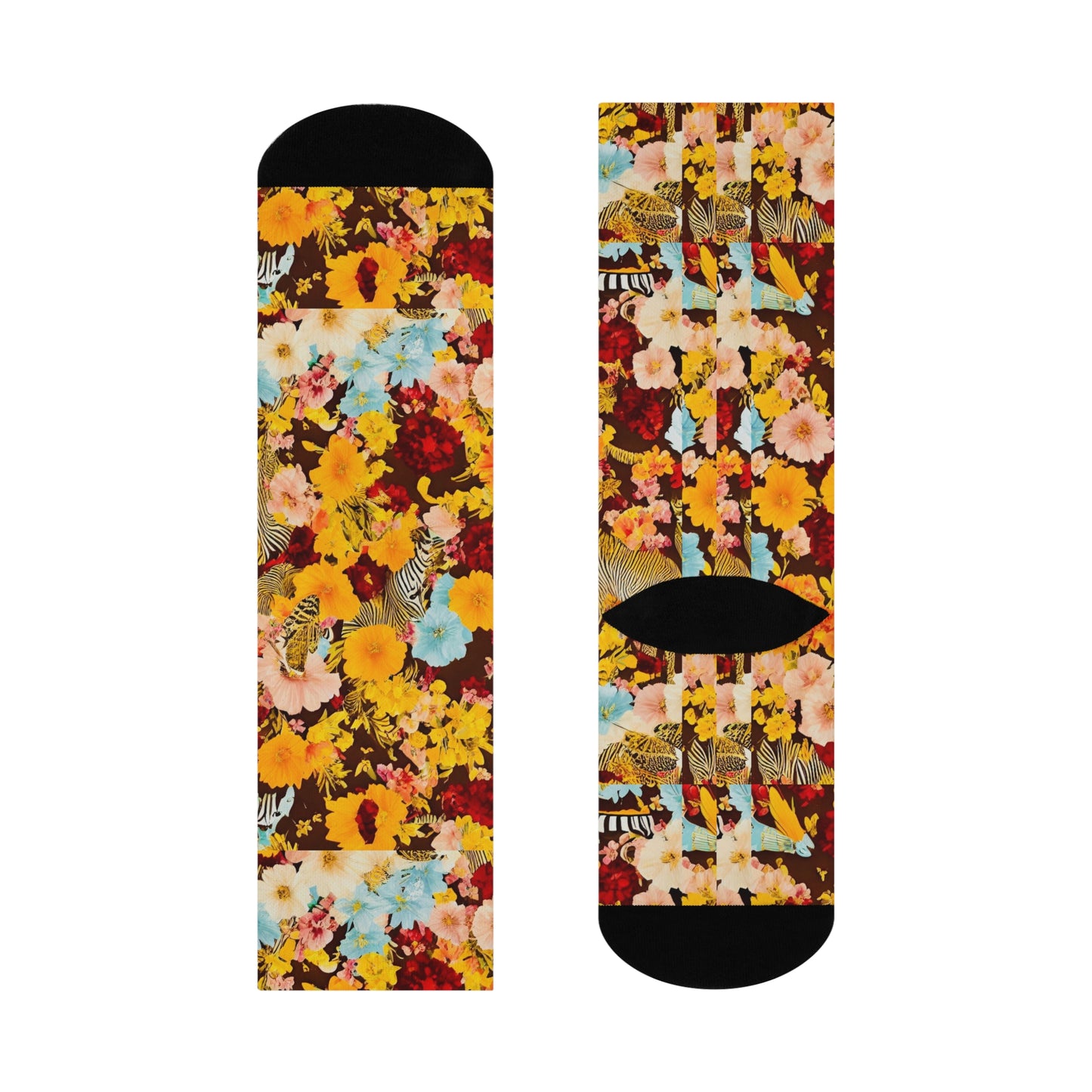 Striped & Bloom Socks