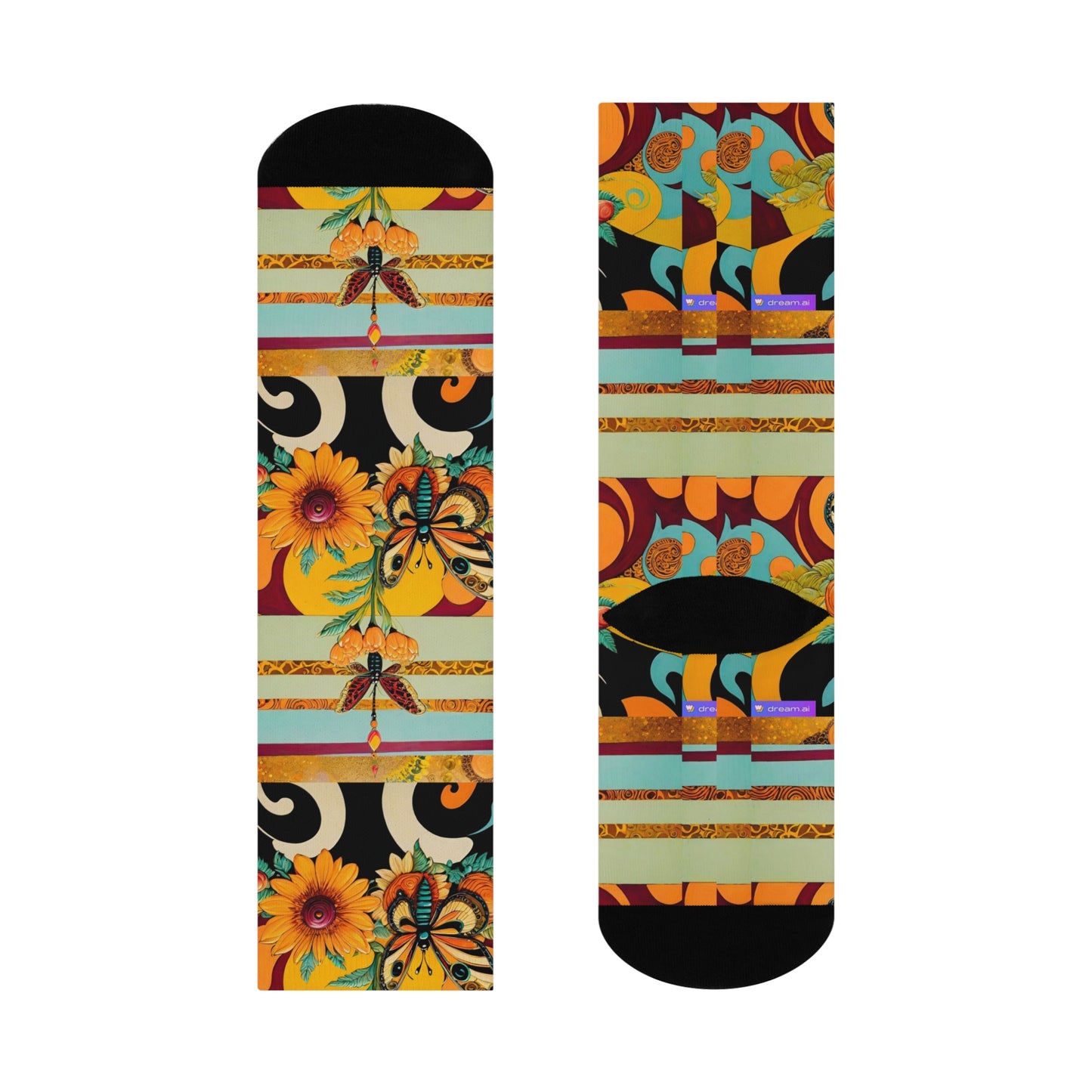 Sunset Bloom Socks
