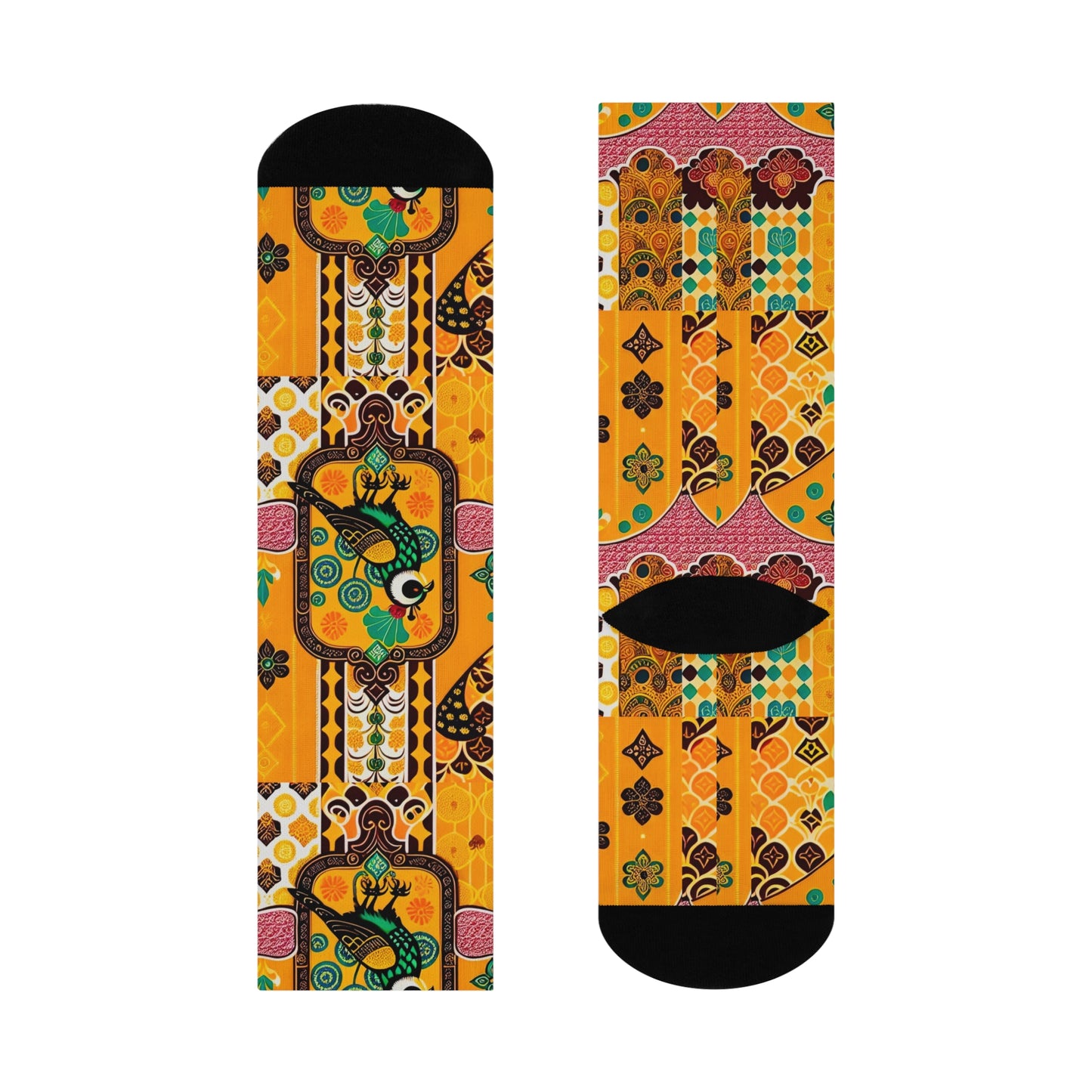 Vintage Motif Socks