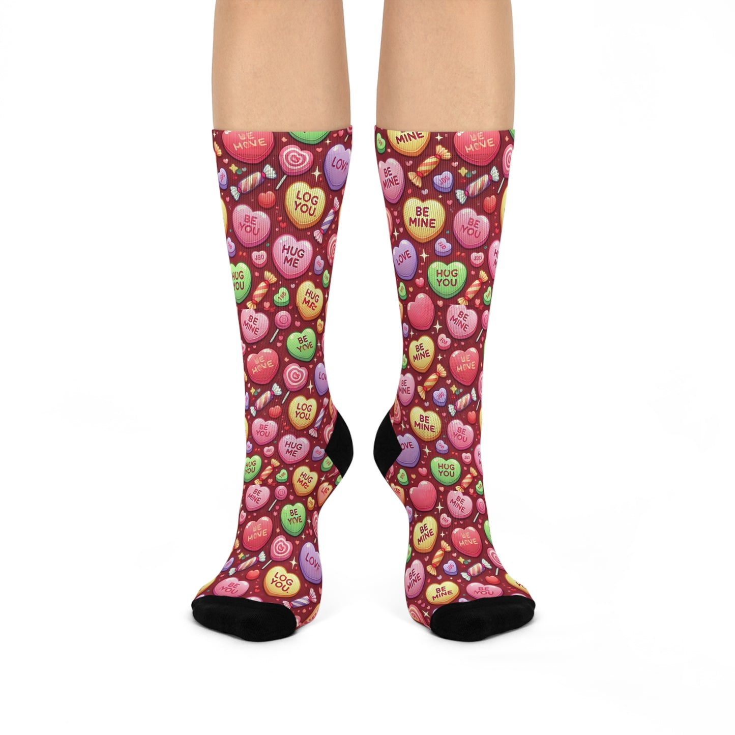 Be Mine Valentine Socks