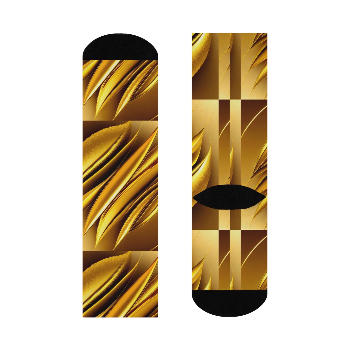 Gold Leaf Socks