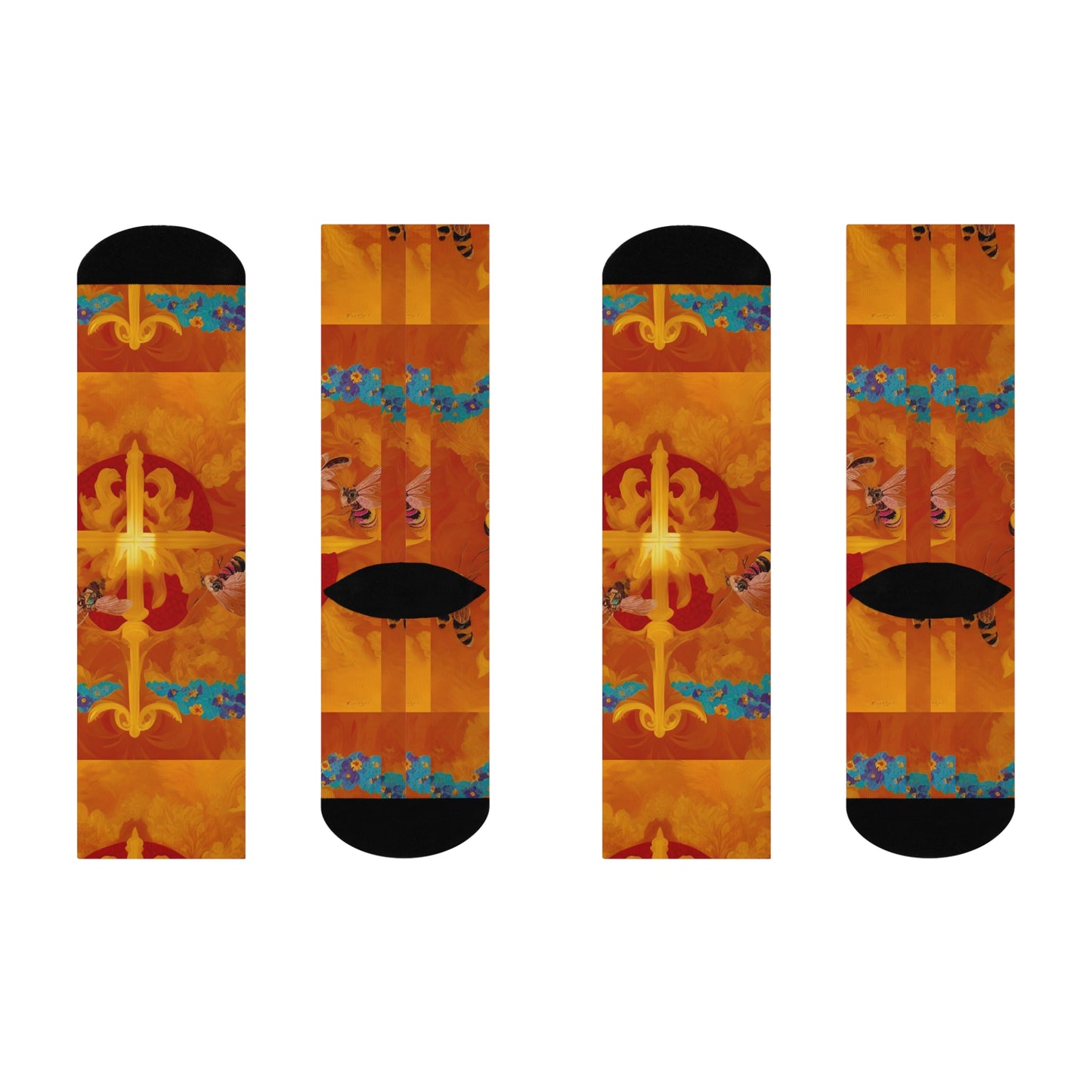 Bees to Honey Socks
