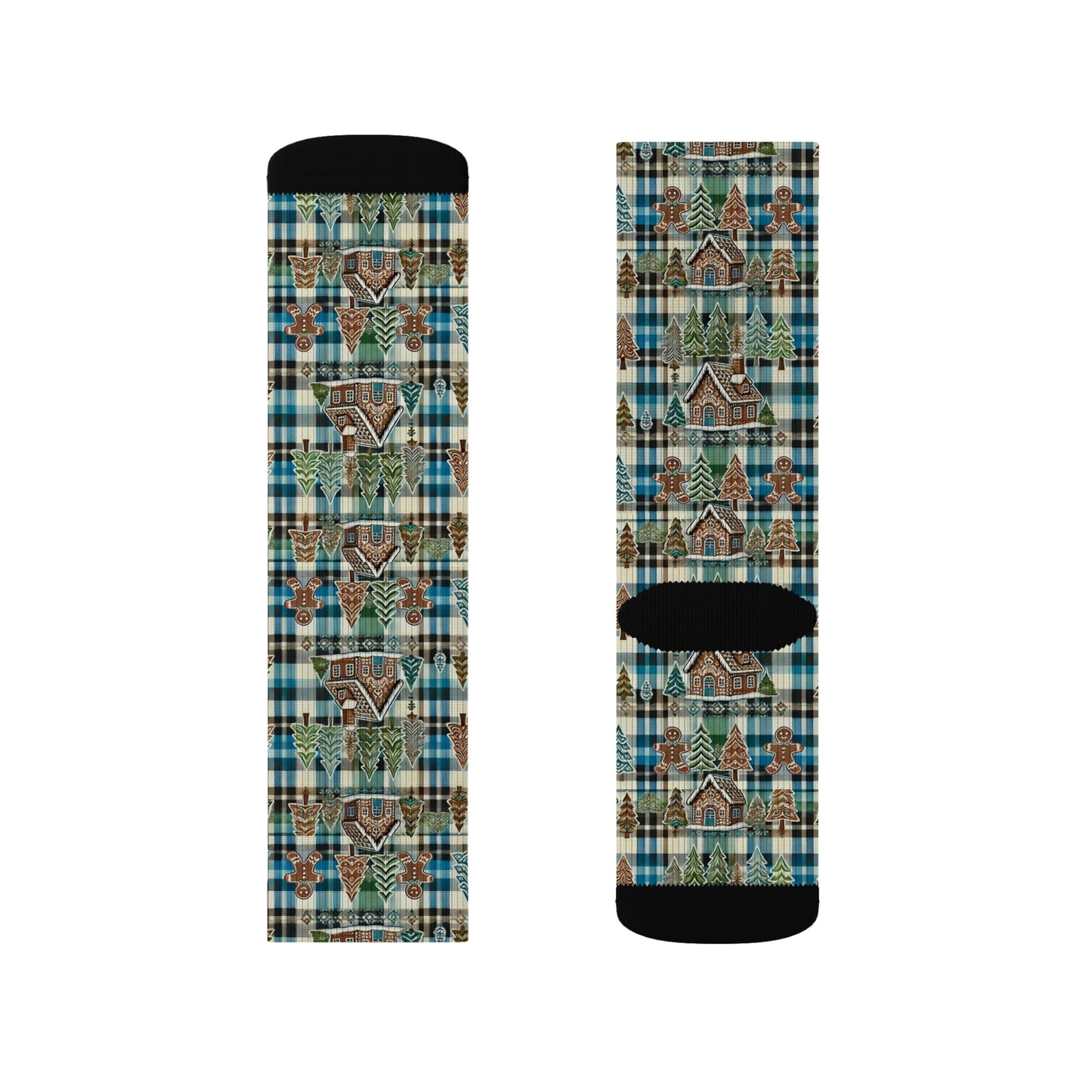 The Gingerbread House Socks