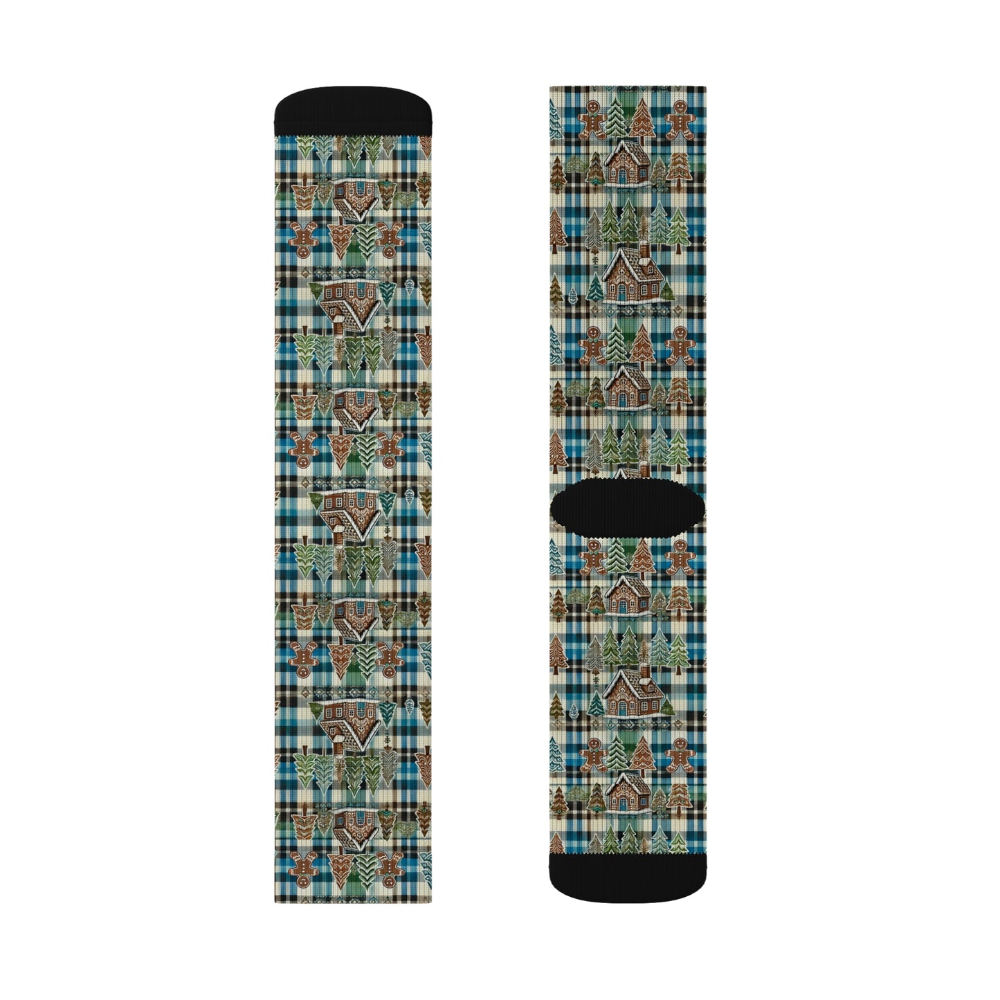 The Gingerbread House Socks