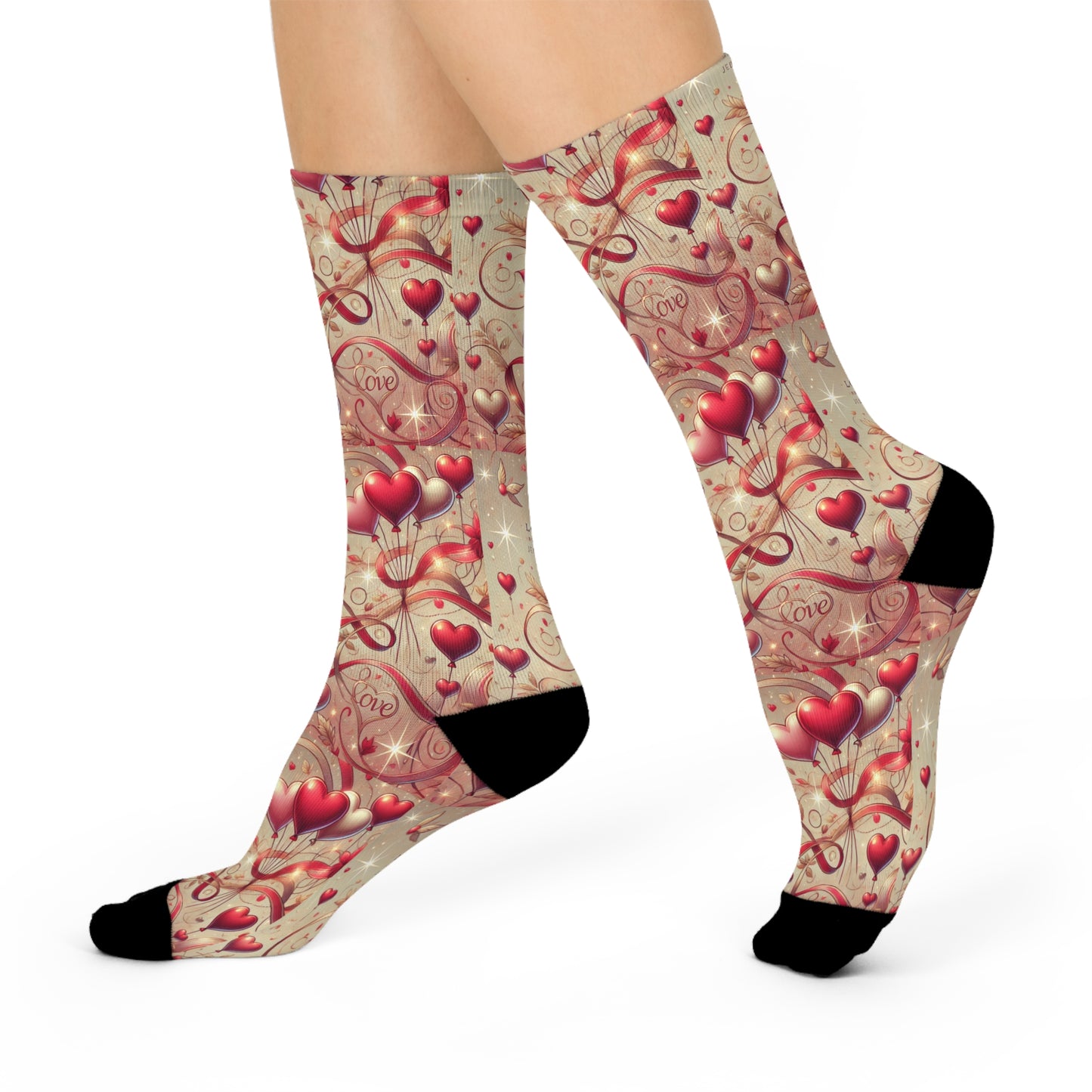 Hearts Filled With Love Socks