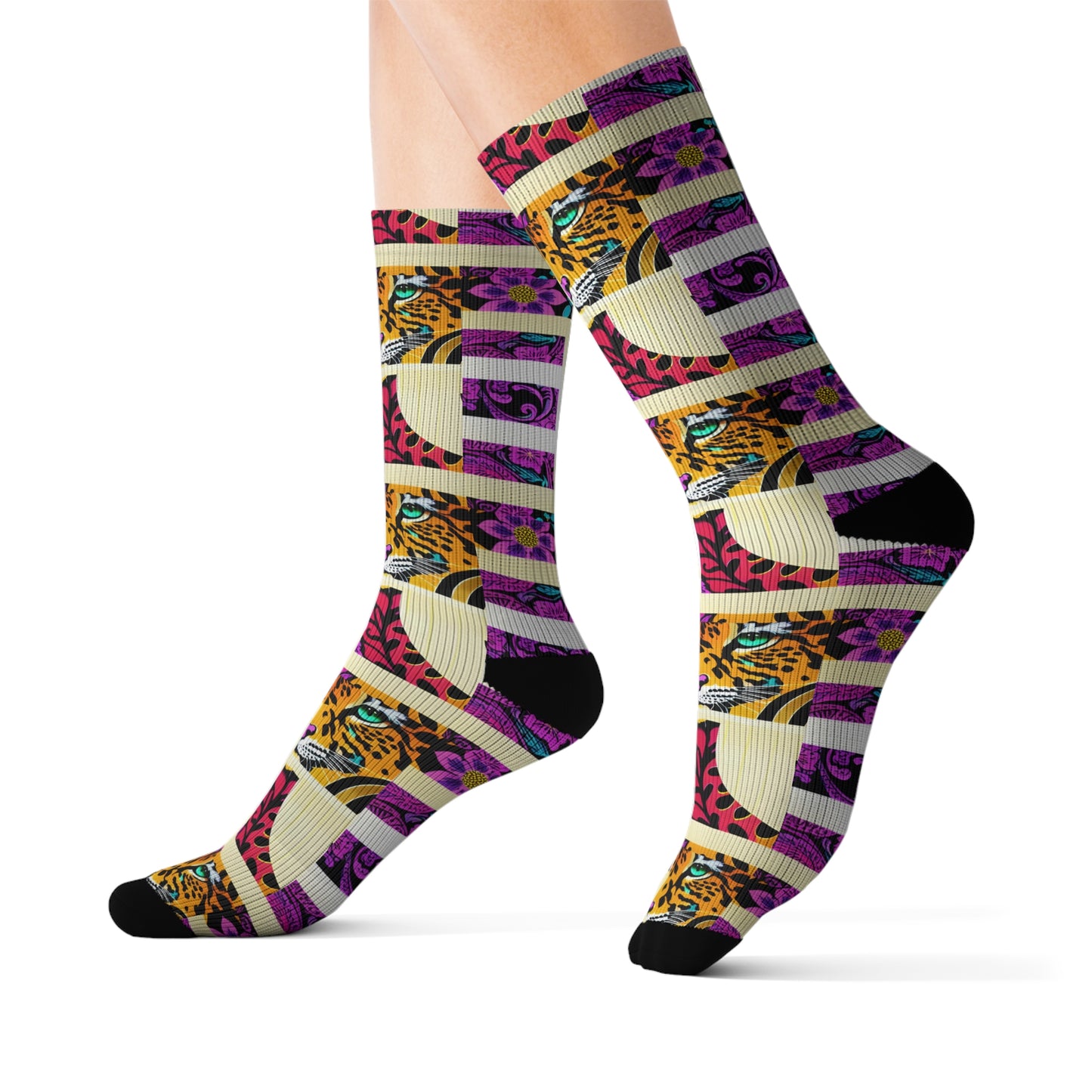 Enter At Your Own Risk Socks