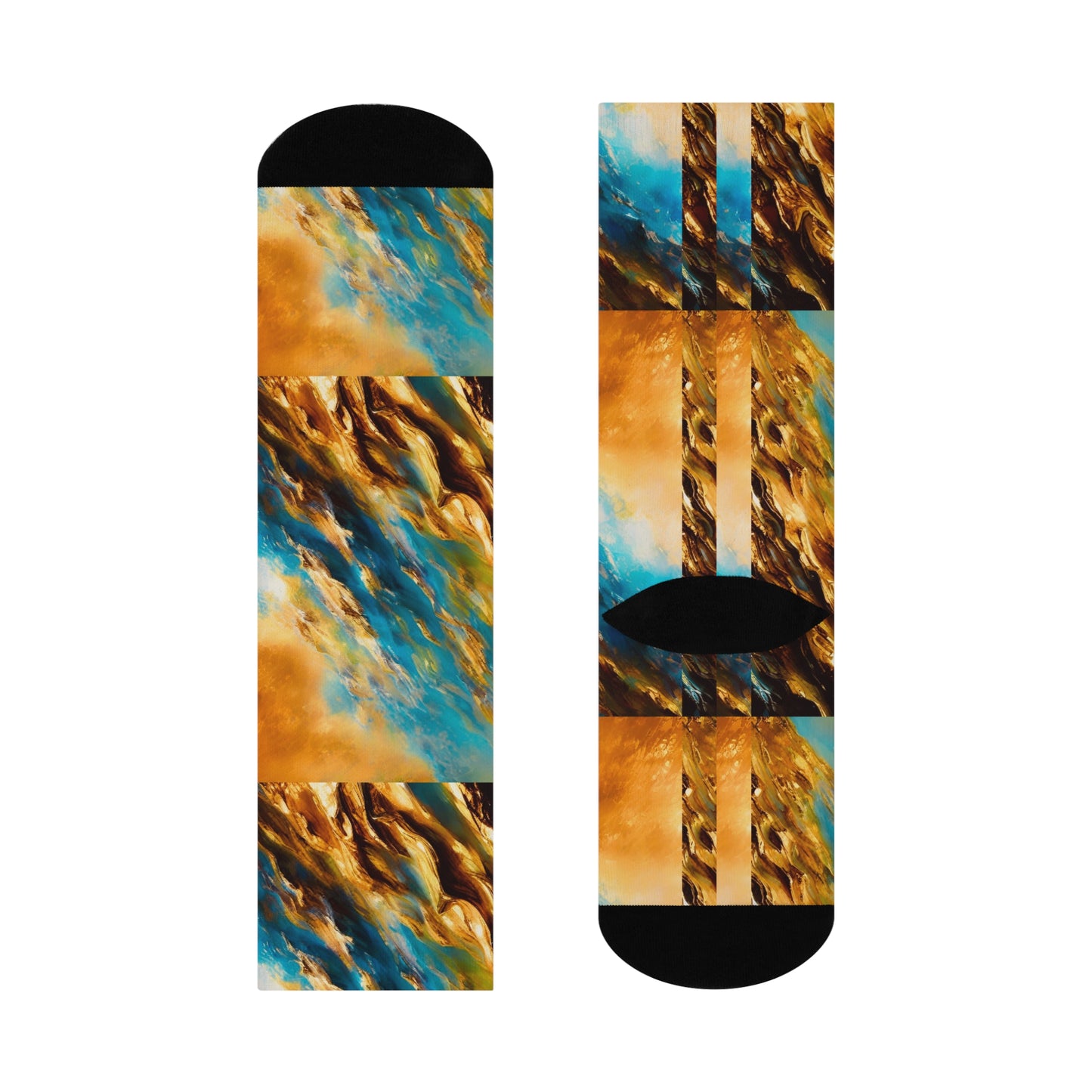 Sunset Waves Socks