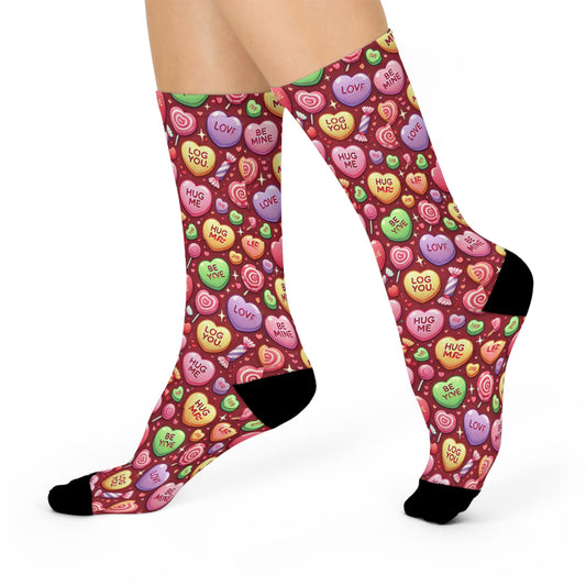 Be Mine Valentine Socks