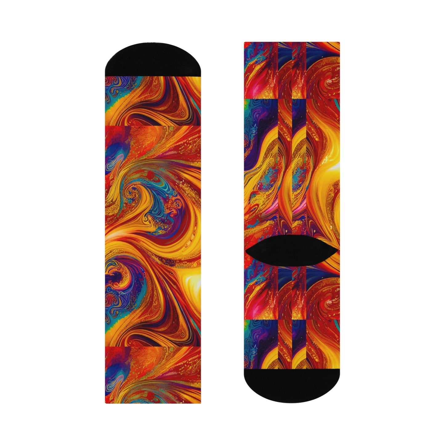 Rainbow Glare Socks