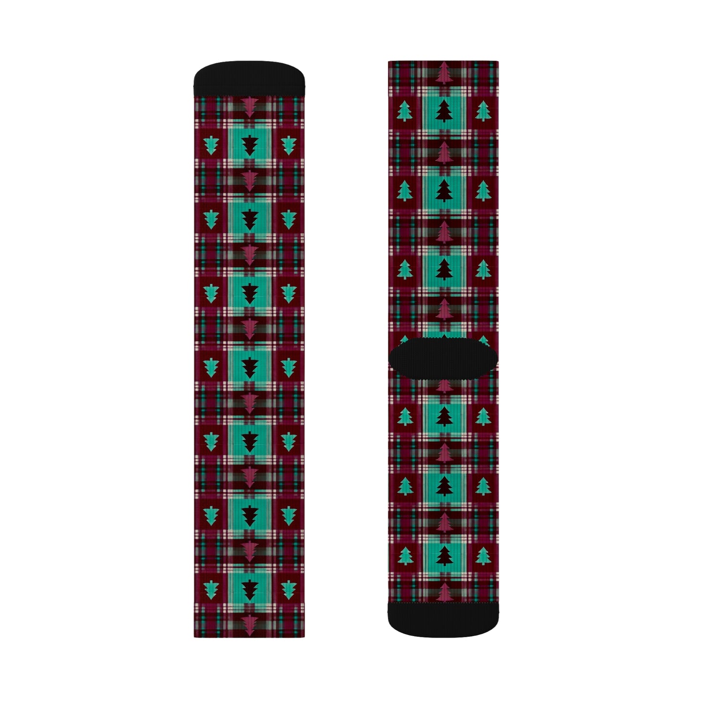 Frosty Forest Socks