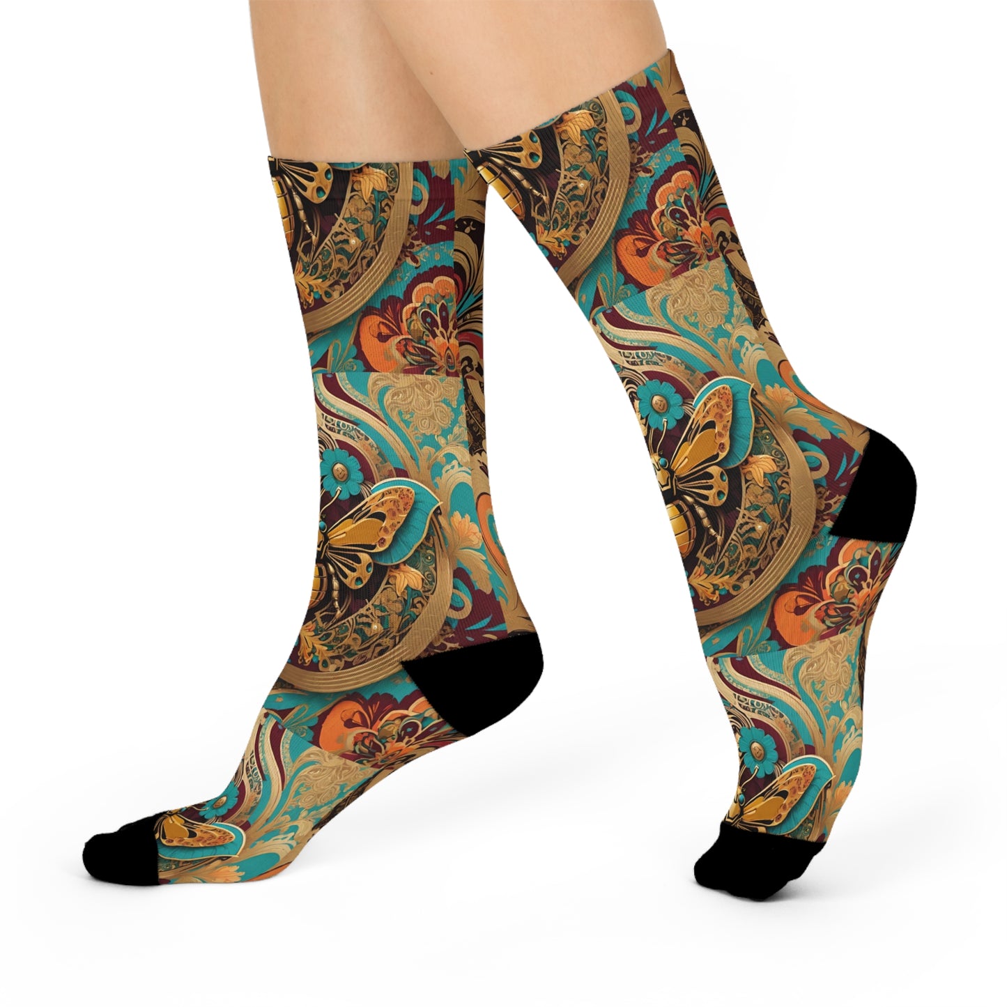 Steel Monarch Socks