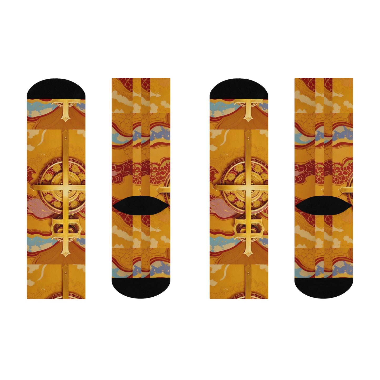 Gold Shield Socks