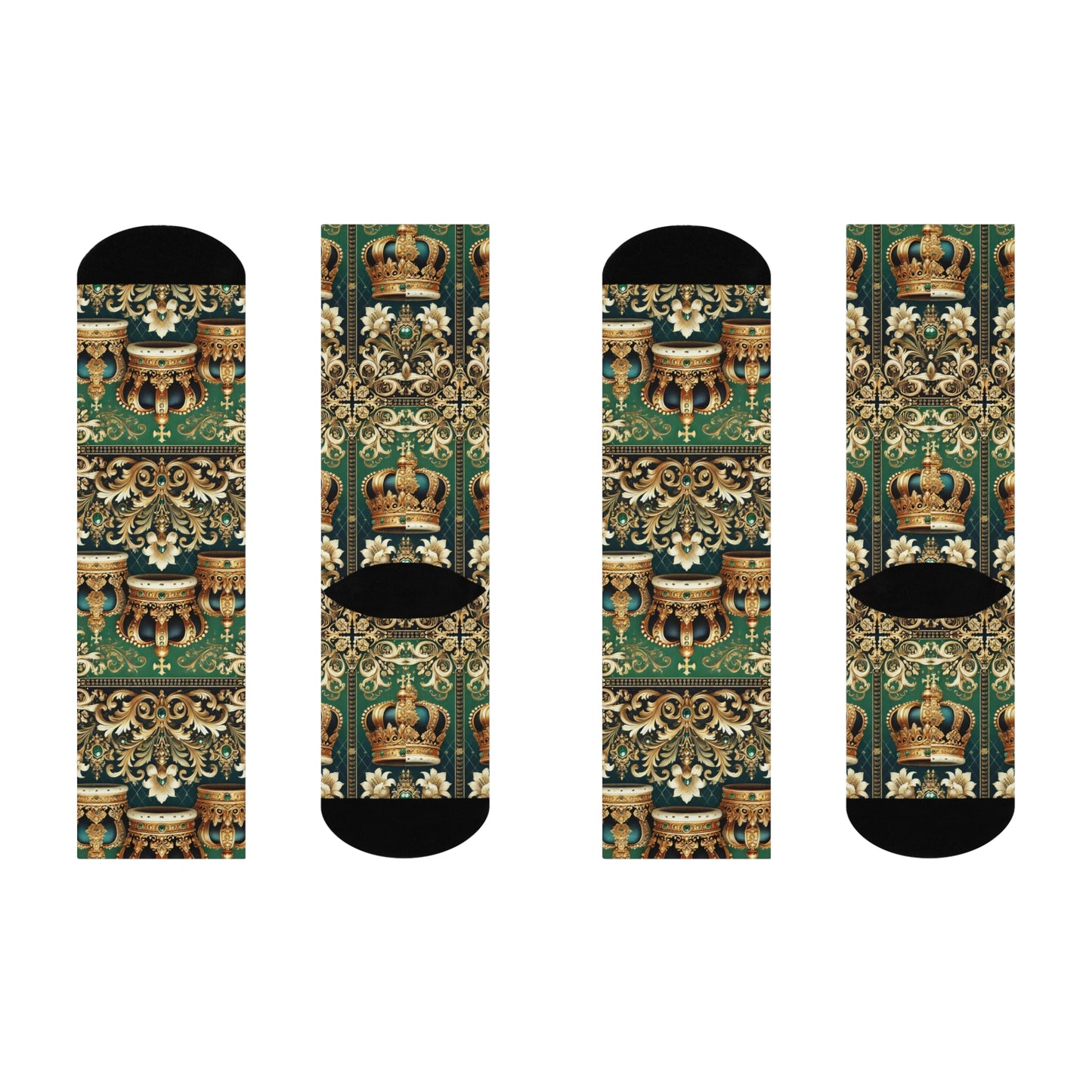 Crowns in Bloom Socks