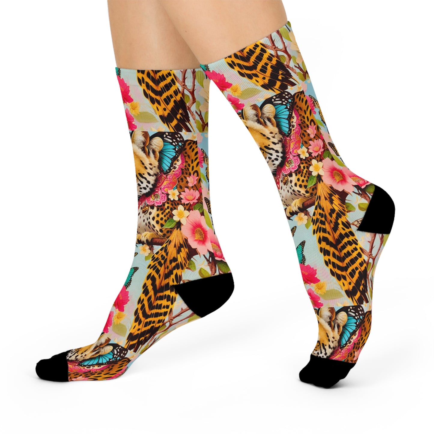 The Fierce Feline Socks