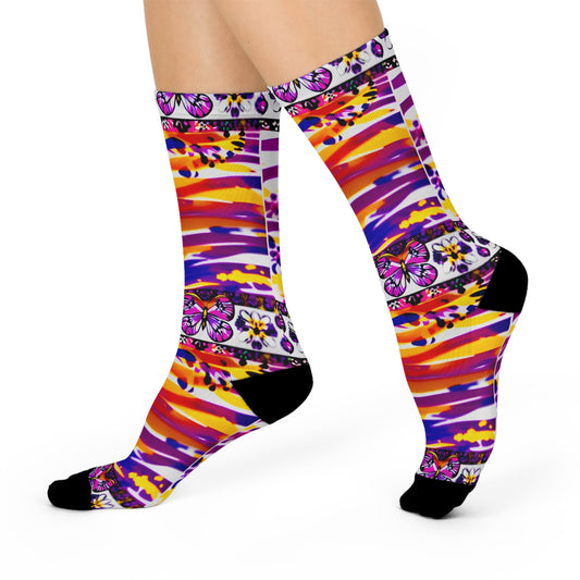 Butterfly Royale Socks