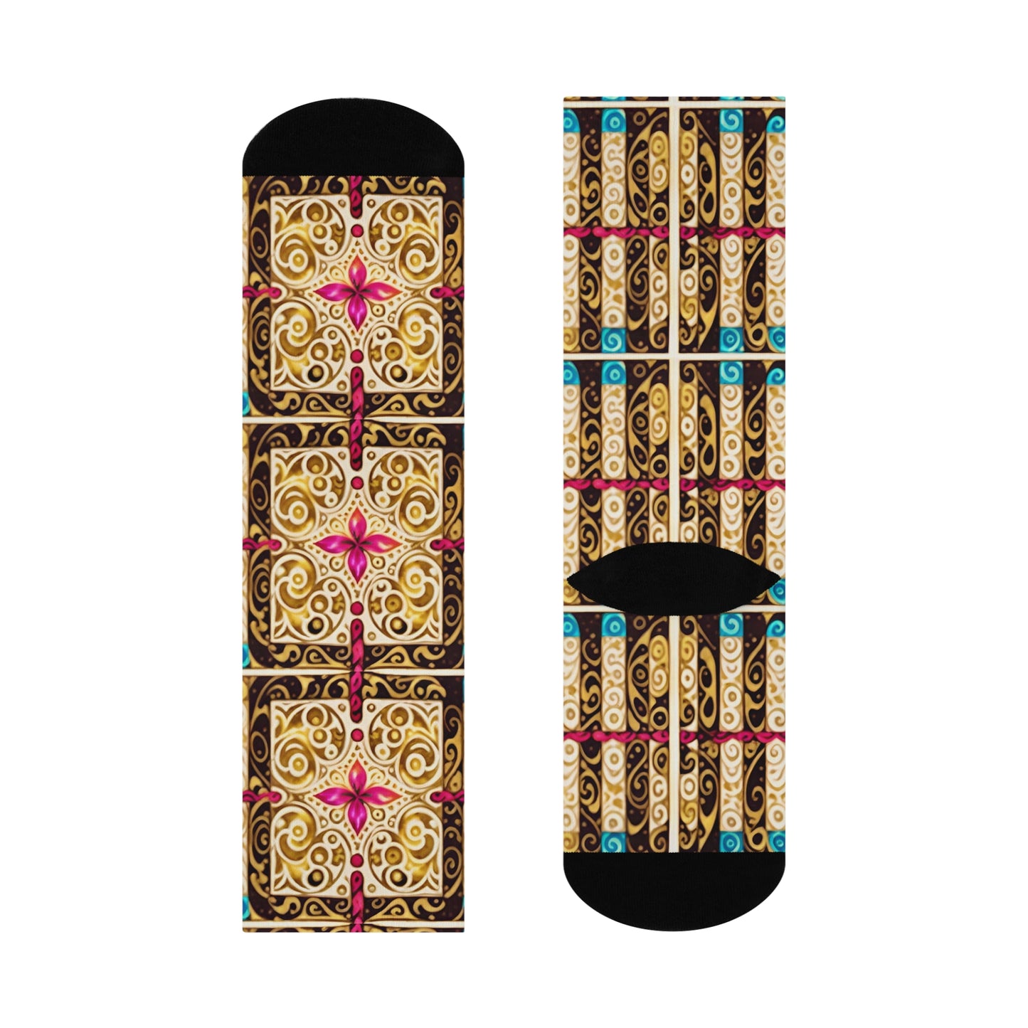 Mandala Glory Socks