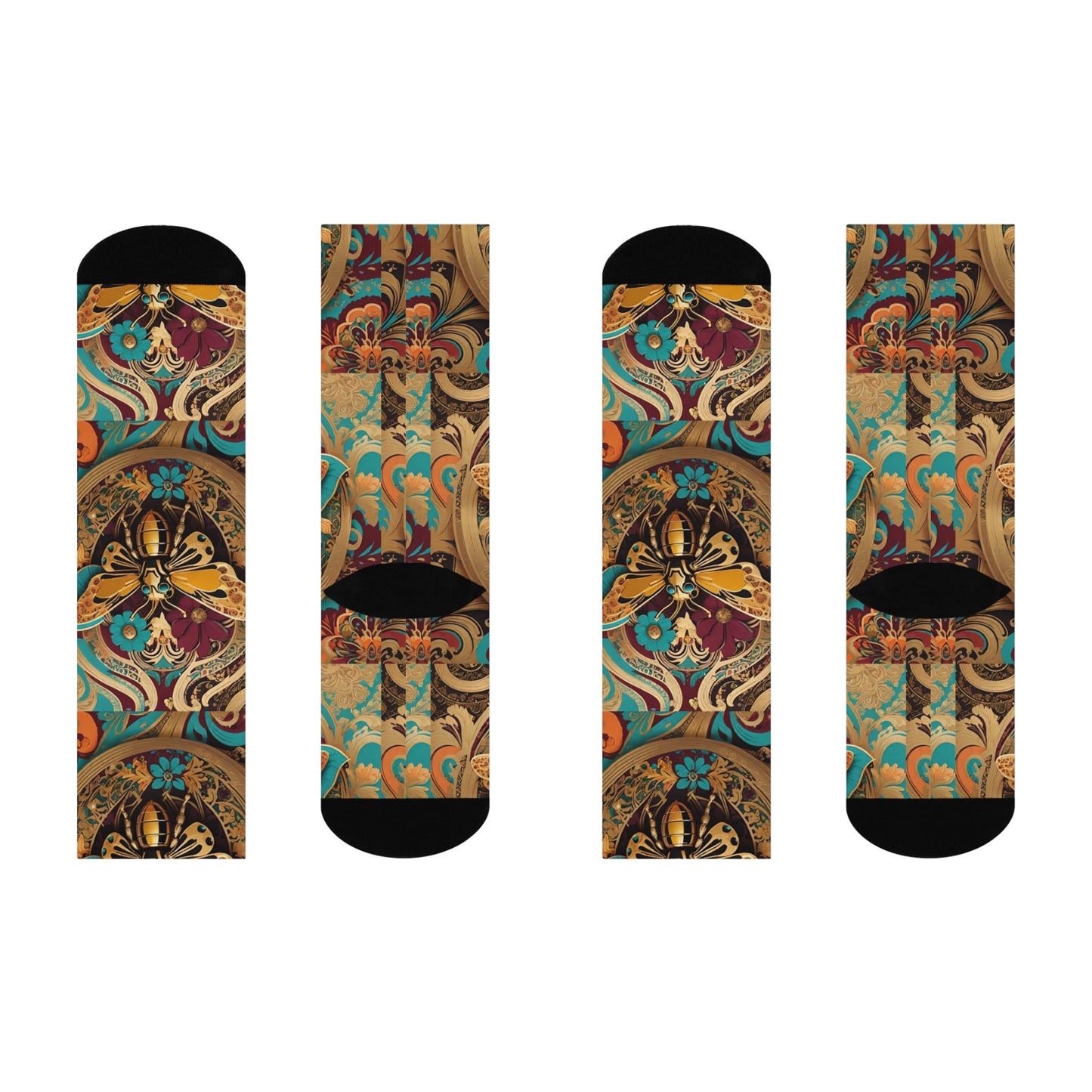 Steel Monarch Socks