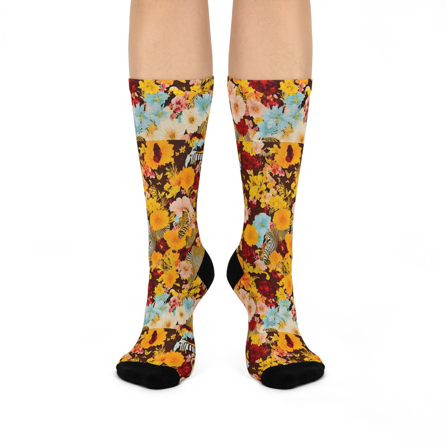 Striped & Bloom Socks