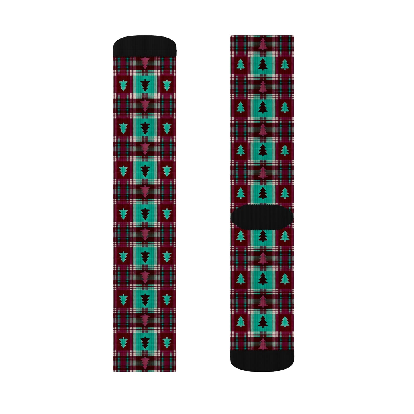 Frosty Forest Socks