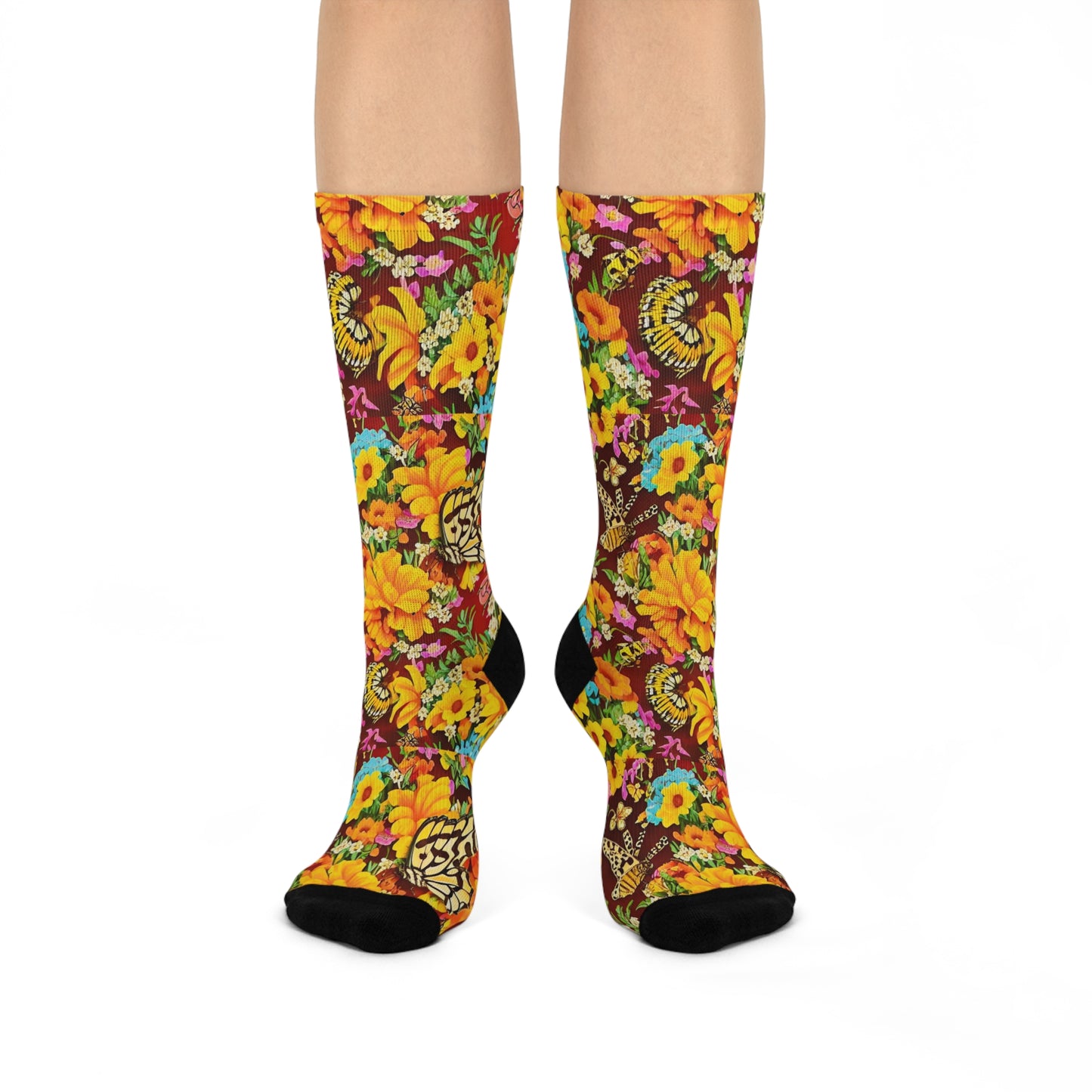 Spotted in Bloom Socks