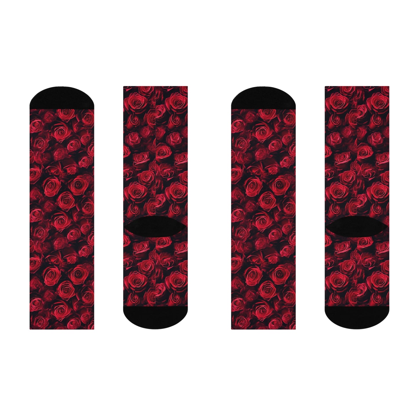 Ruby Heartbeat Socks