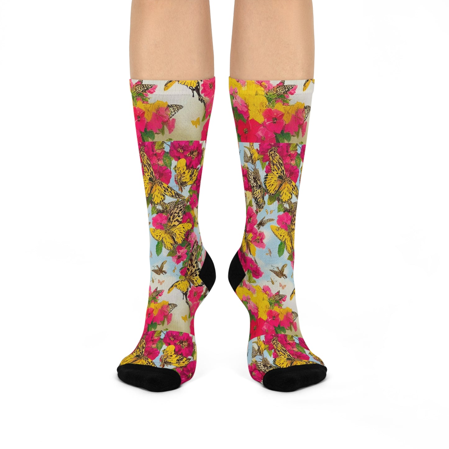 The Butterfly Garden Socks