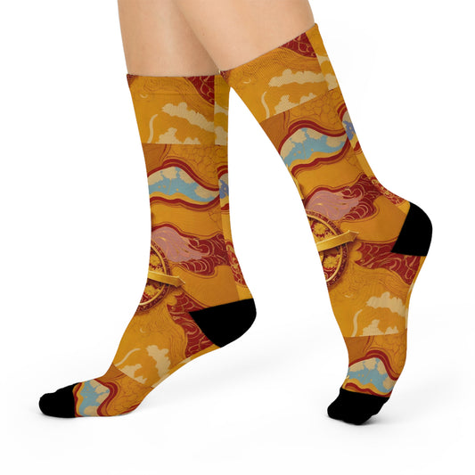 Gold Shield Socks