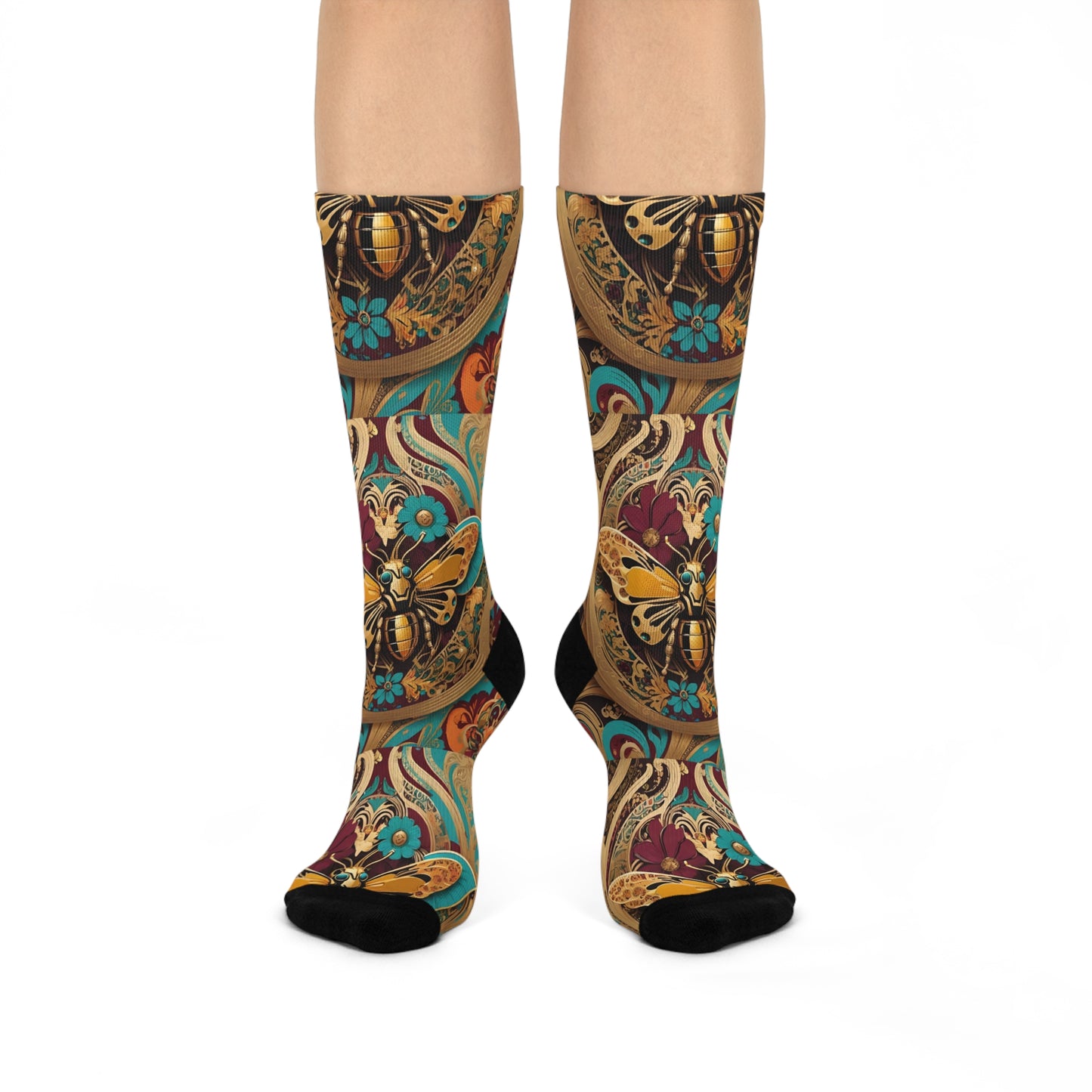 Steel Monarch Socks