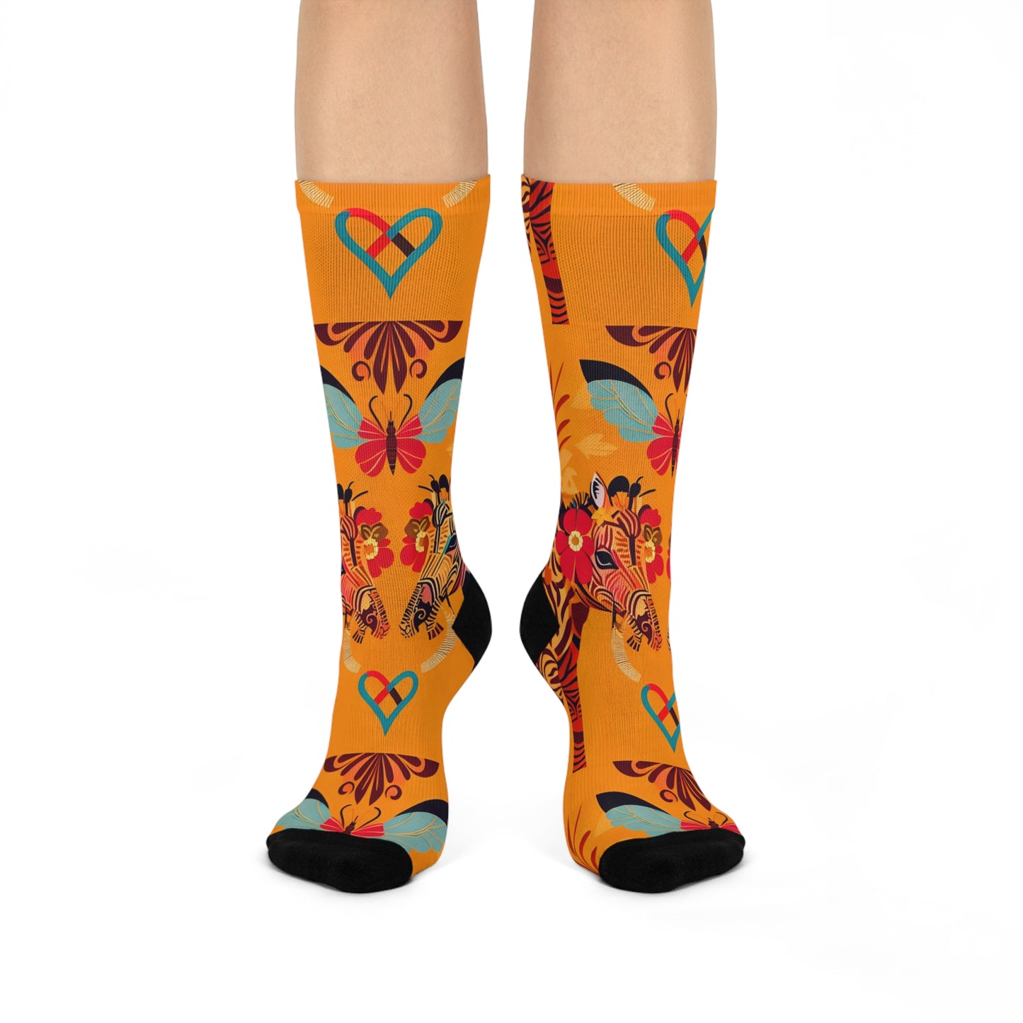 Striped Amor Socks