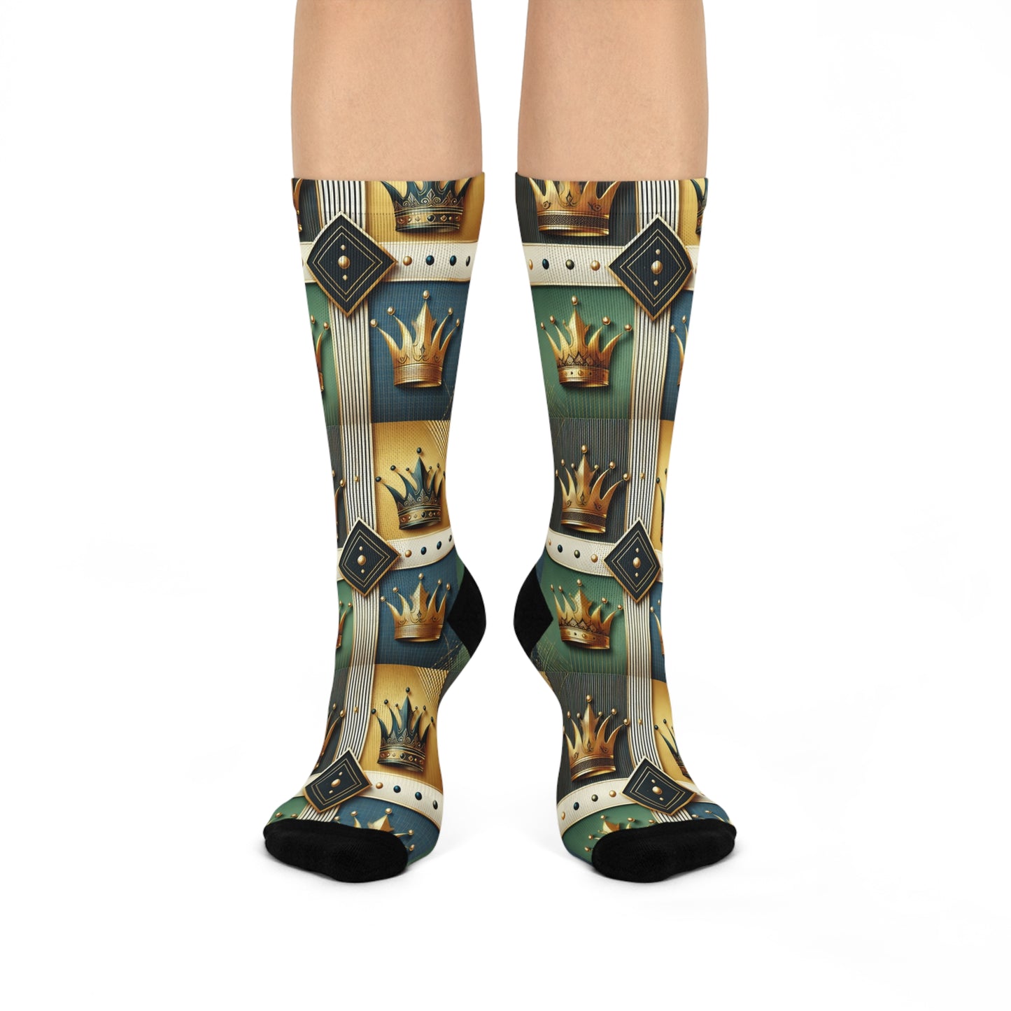 The Crown is Complete  Socks
