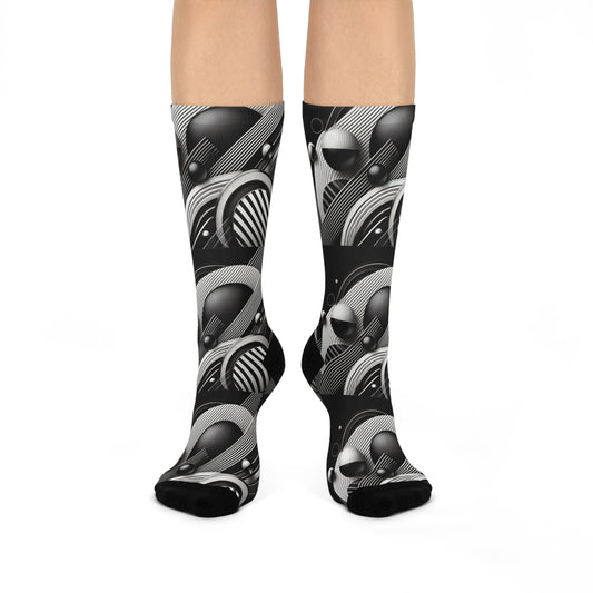 Gray Edge Socks