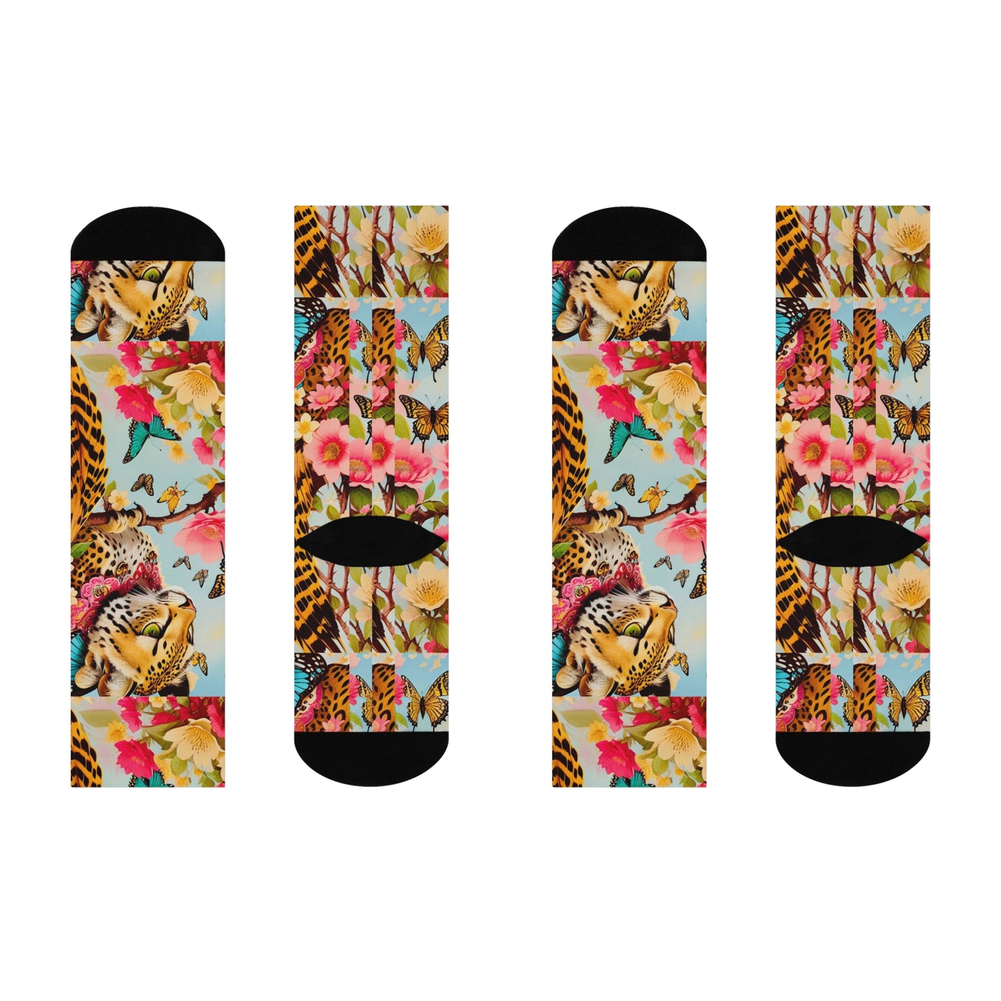 The Fierce Feline Socks
