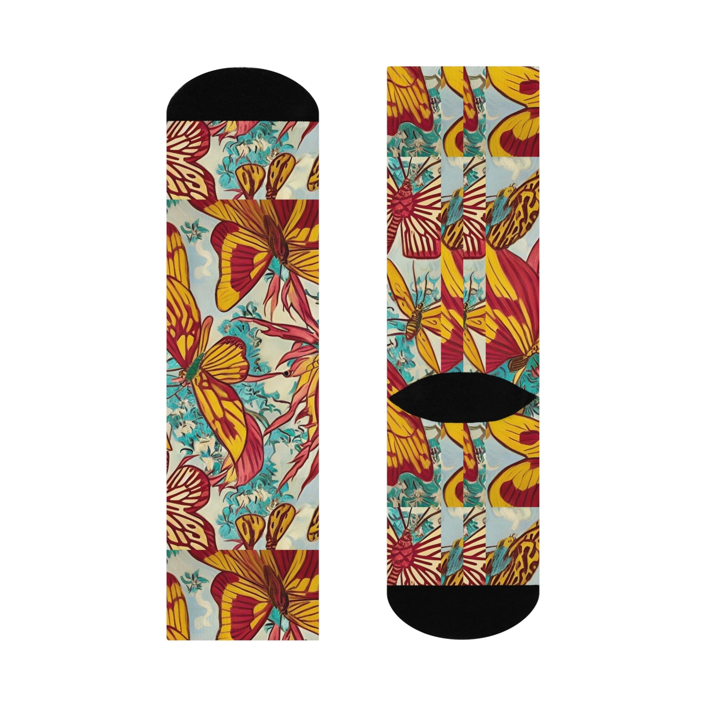 Vivid Landscape Socks