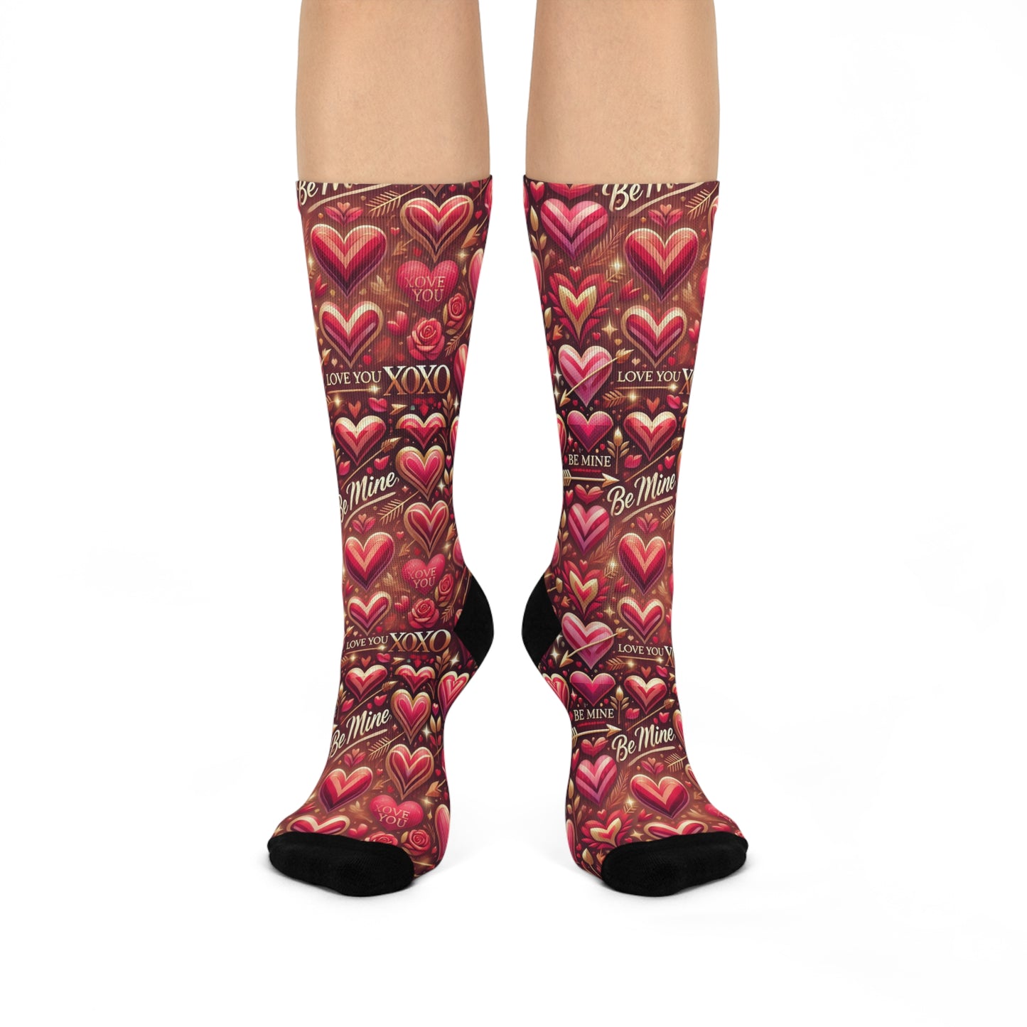 Hearts Galore Socks