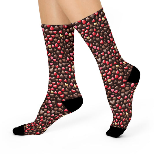 I Heart Chocolate Socks