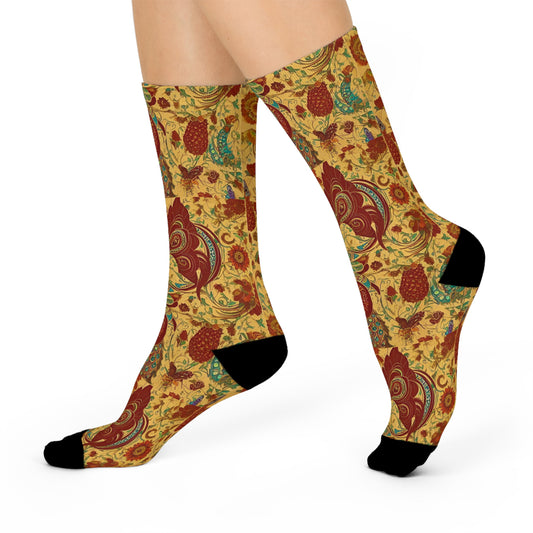 Red Flight Socks