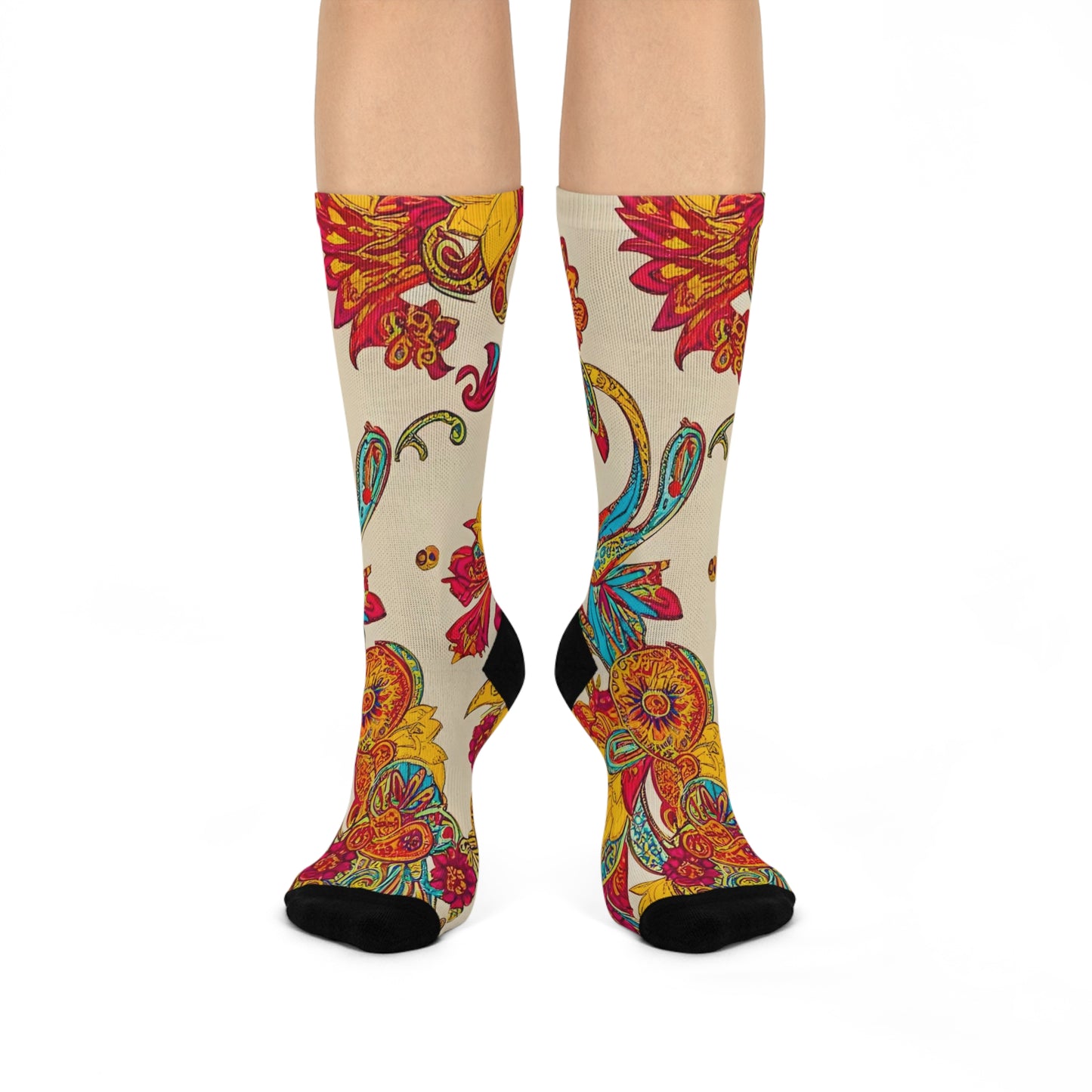 Mardi Gras Socks