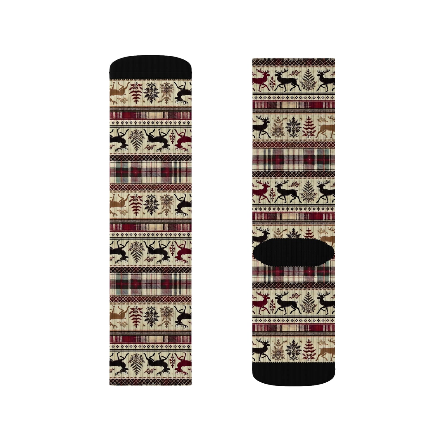 Reindeer Dash Socks