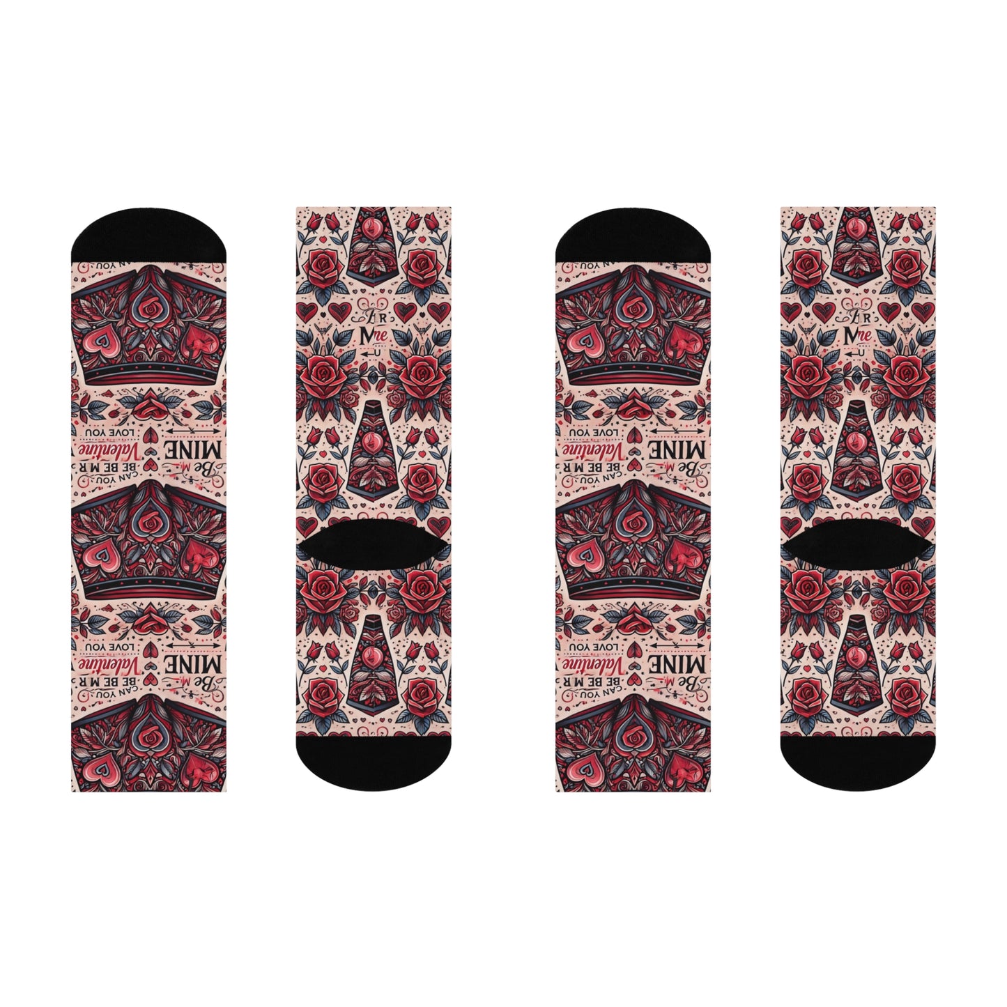 Can You Be My Valentine? Socks