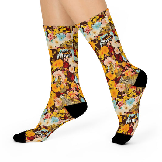 Striped & Bloom Socks