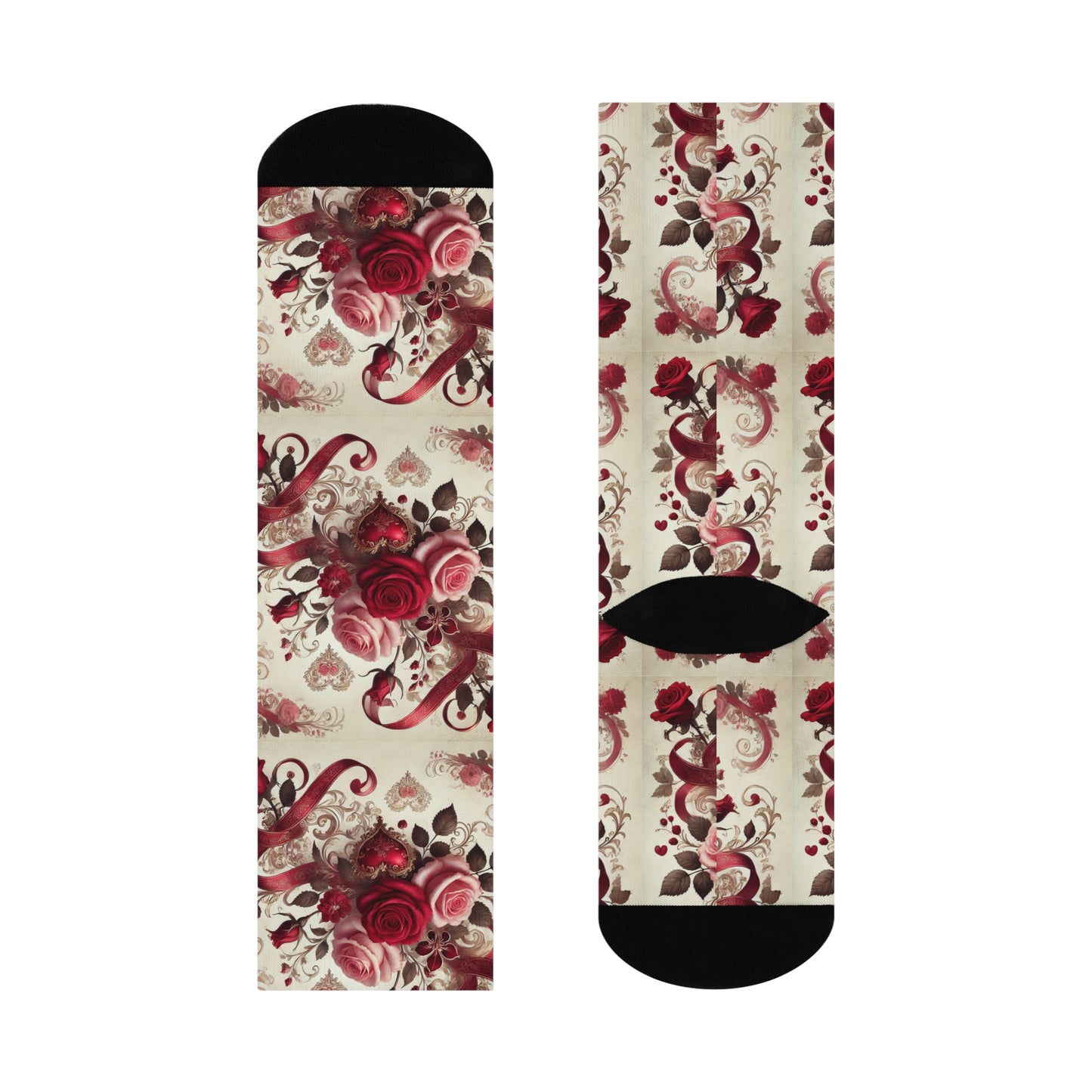 My Heart Blooms Socks