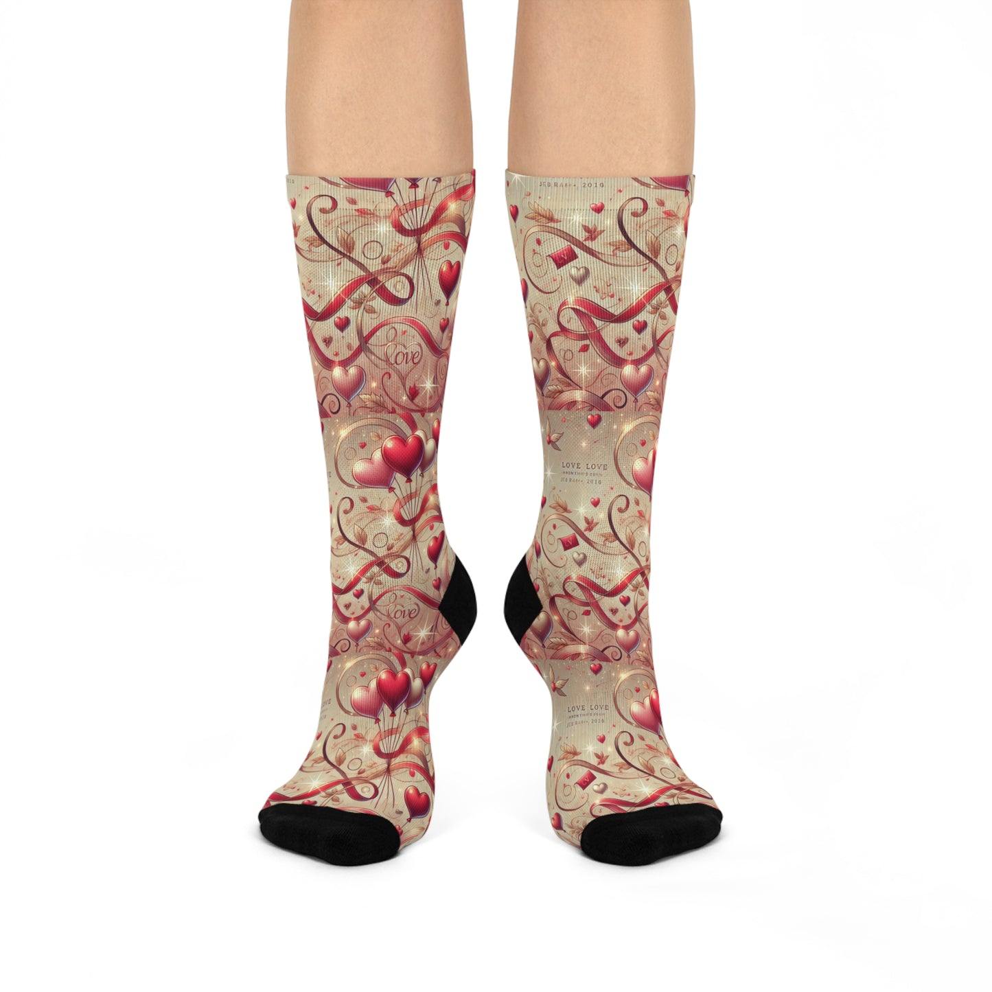 Hearts Filled With Love Socks