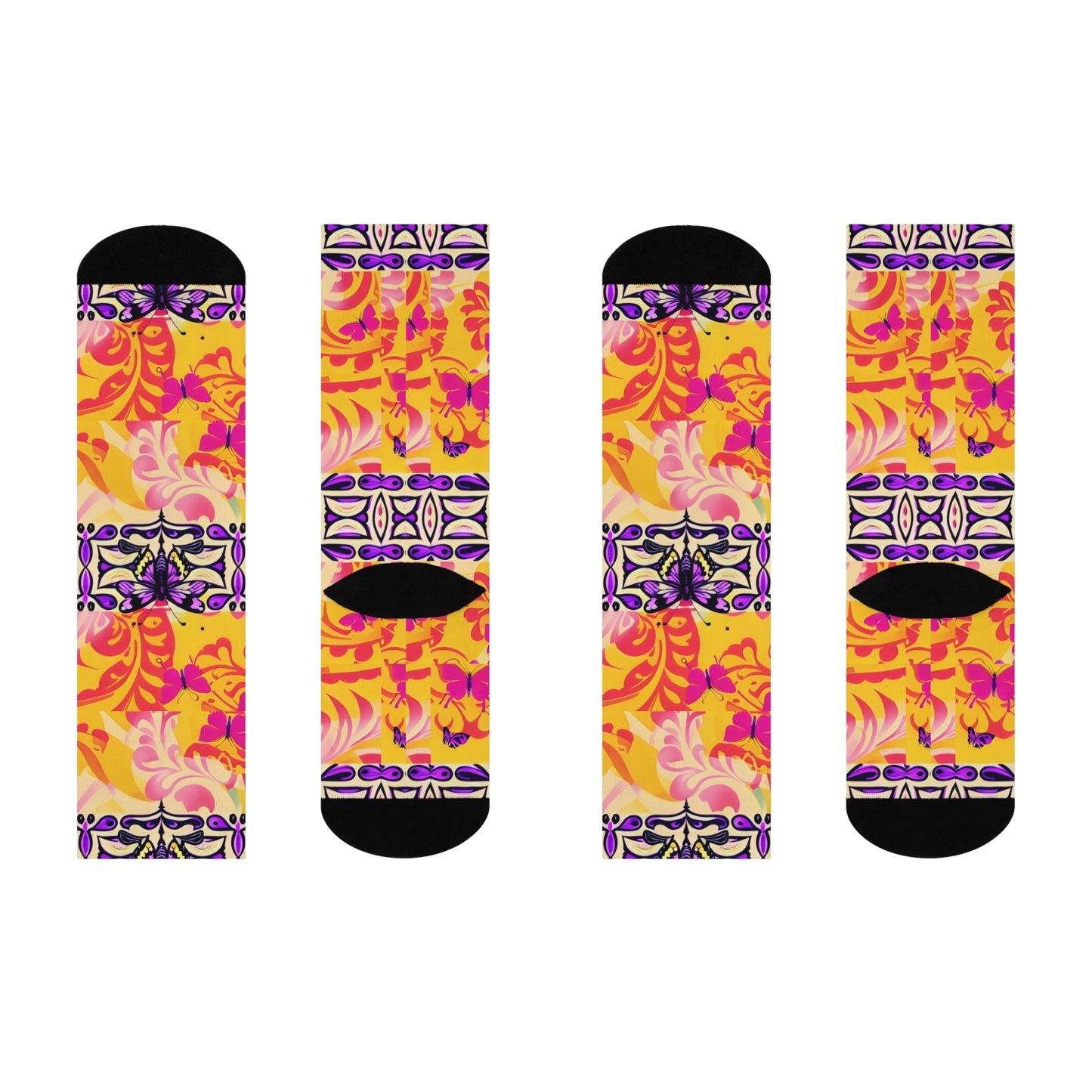 Flight of the Monarchs Socks