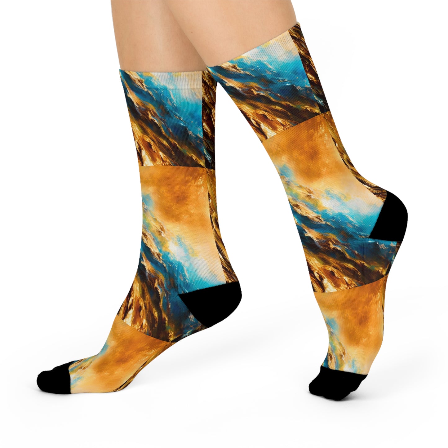 Sunset Waves Socks