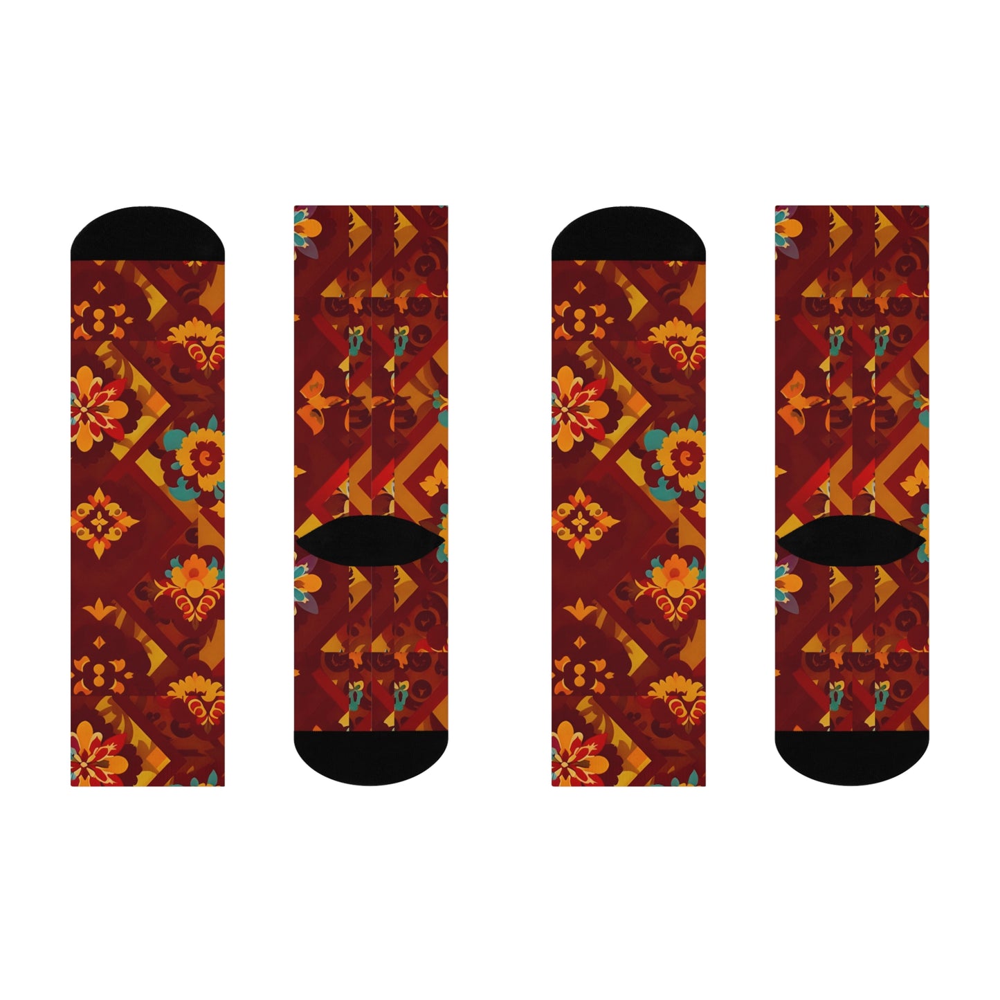 Retro Reign Socks