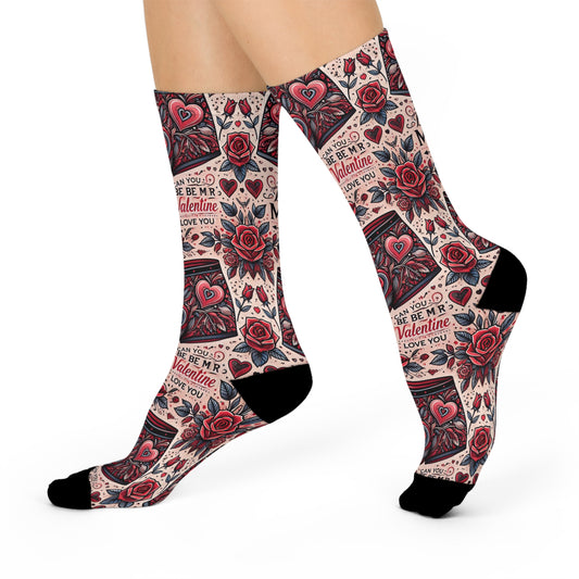 Can You Be My Valentine? Socks