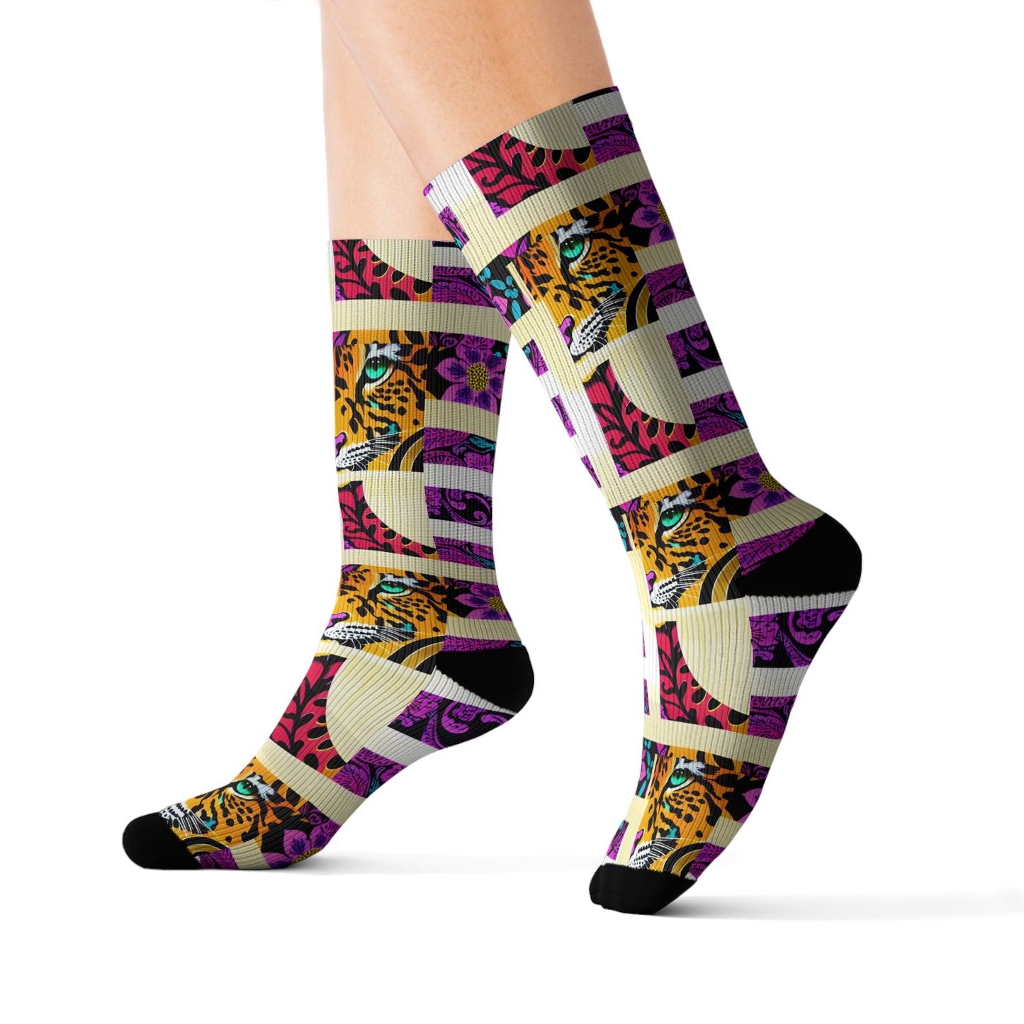 Enter At Your Own Risk Socks