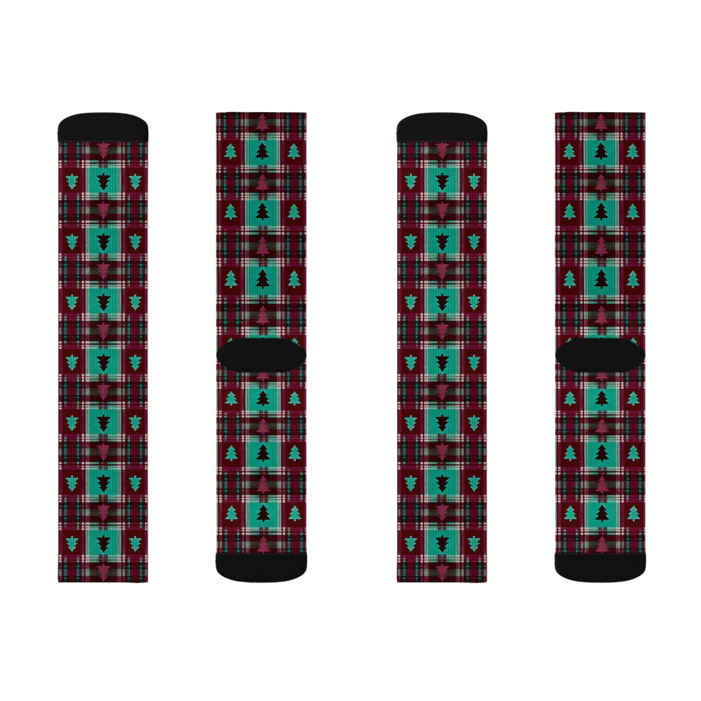 Frosty Forest Socks